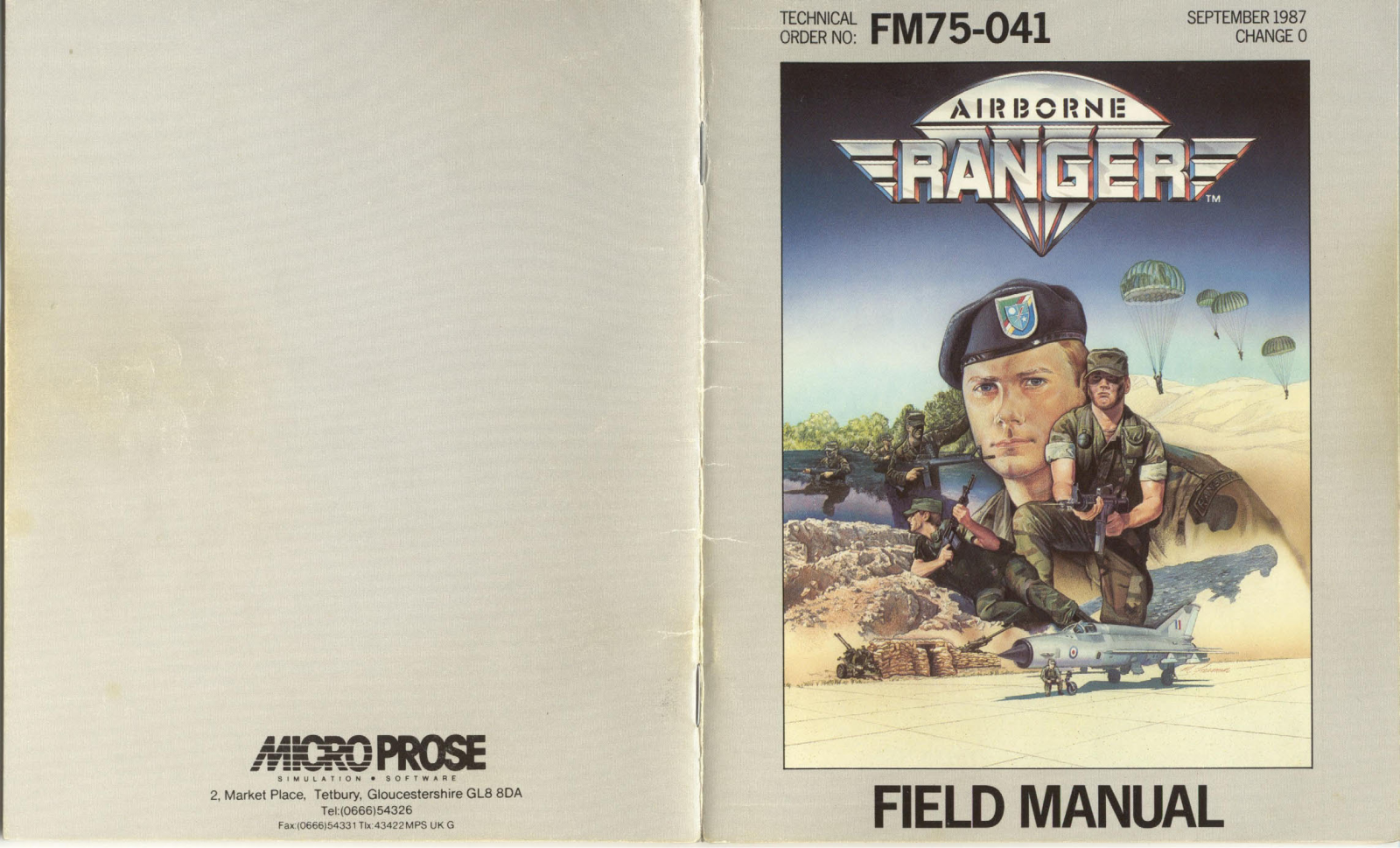 MicroProse Airborne Ranger (1987) User guide - ManualMachine.com