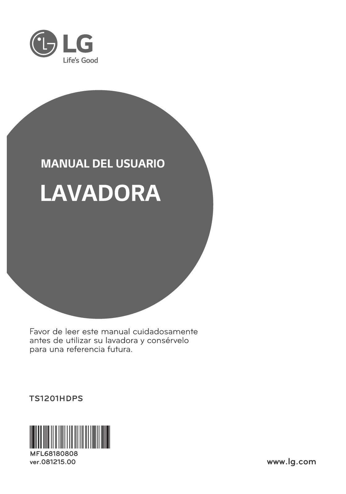 LG TS1201HDPS user manuals