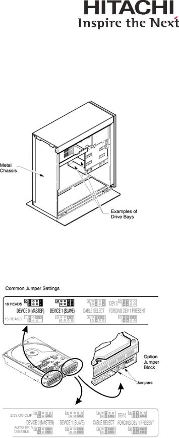 Hitachi DESKSTAR 7K250, DESKSTAR 180GXP, DESKSTAR 22GXP, DESKSTAR 34GXP, DESKSTAR 25GP User Manual