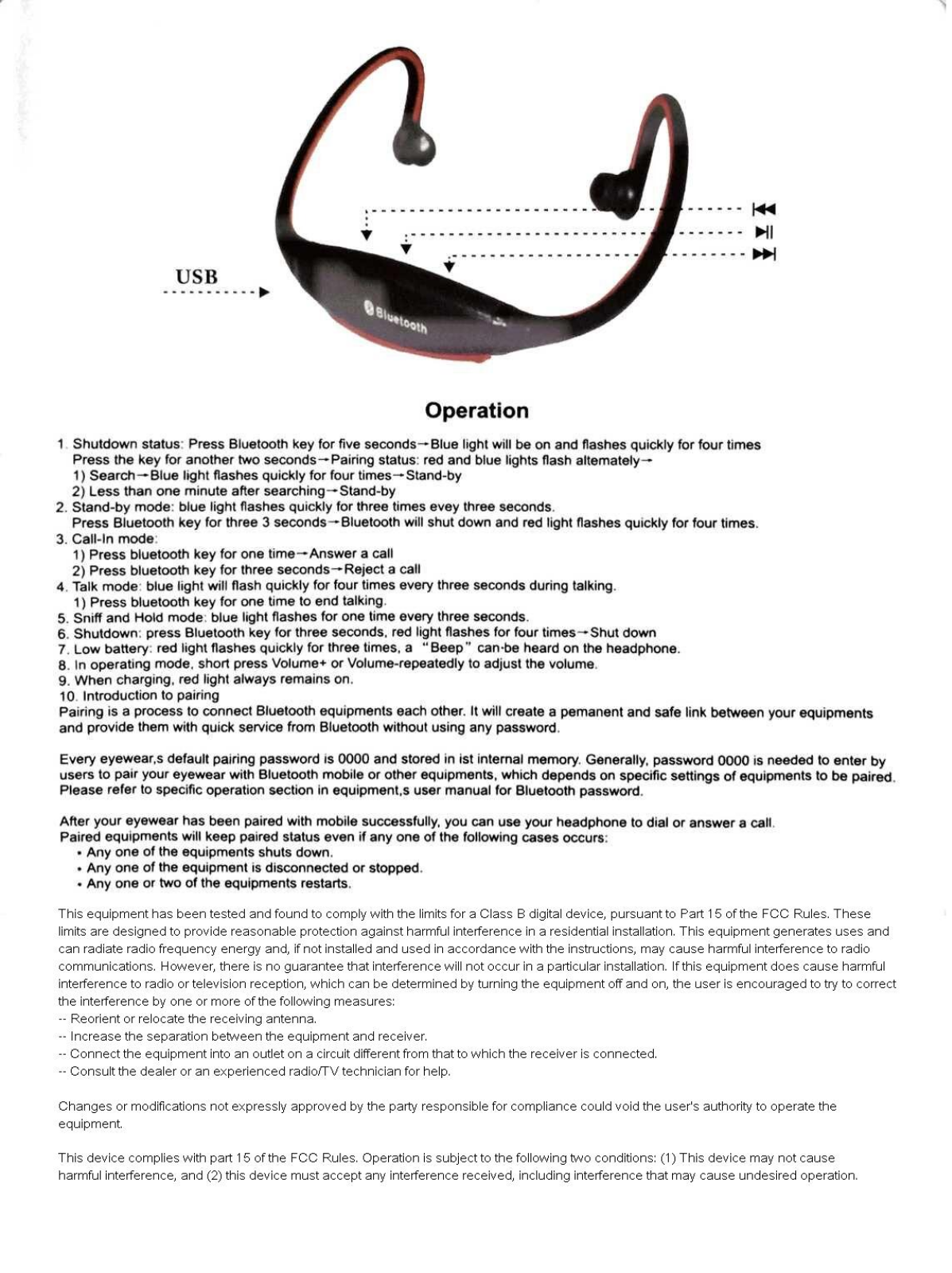 Kai Xin Cheng KS SPORTS9 User Manual