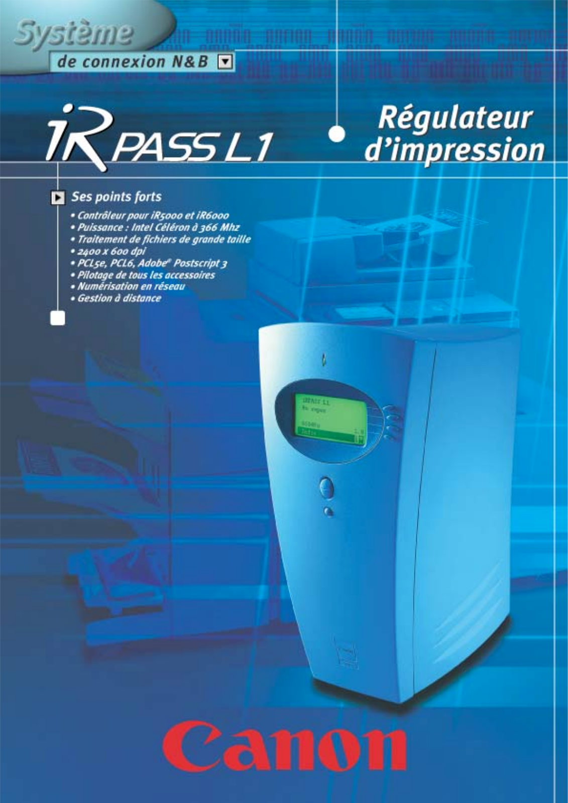 CANON IR PASS L1 User Manual