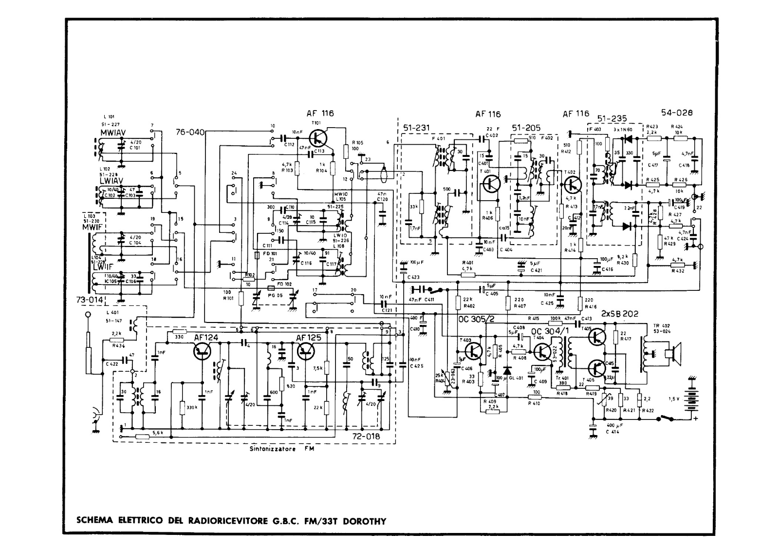 GBC fm 33t schematic