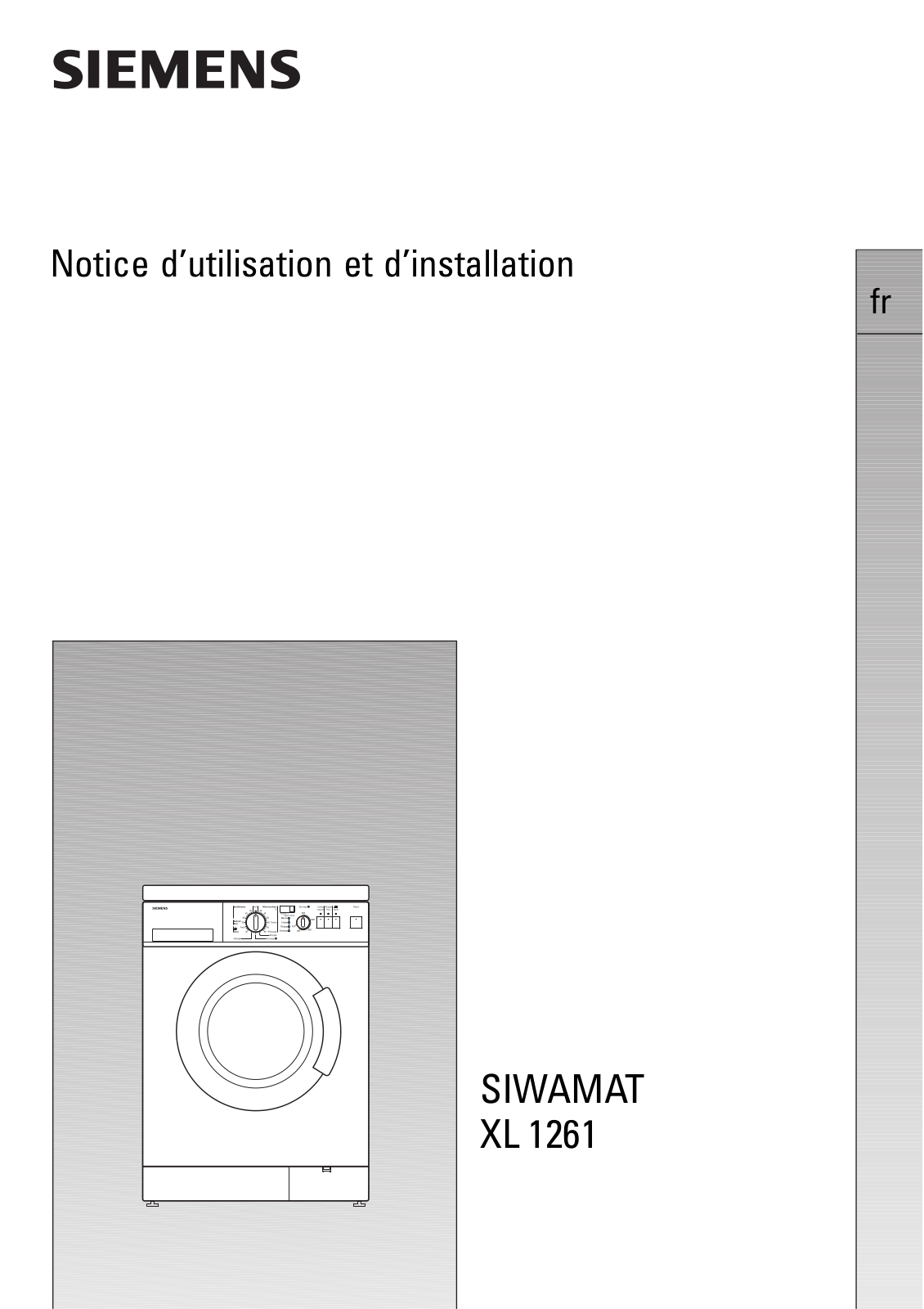 SIEMENS WXL1261 User Manual