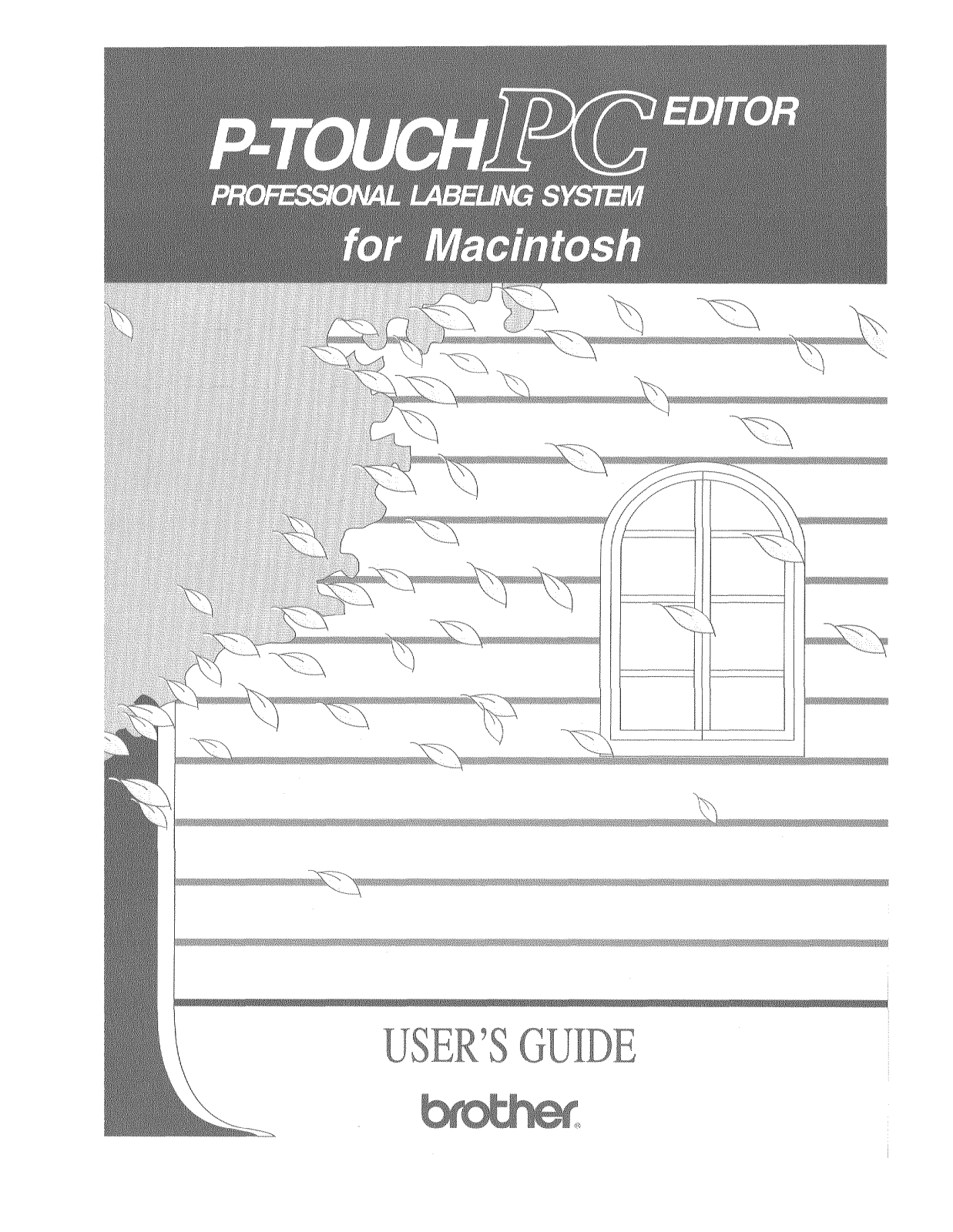 Brother PT-PC EDITOR MAC User Manual