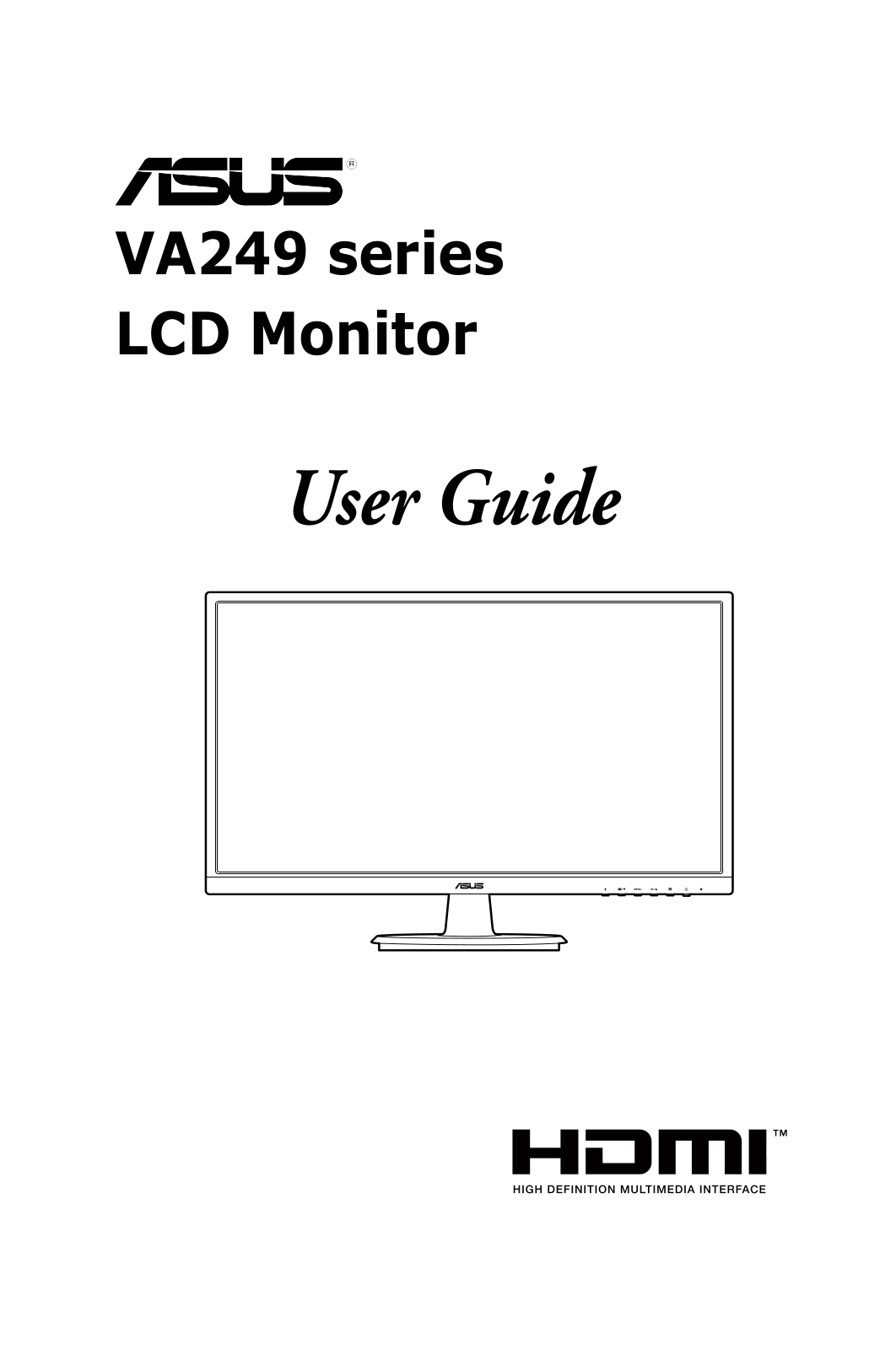 Asus VA249HE User Guide