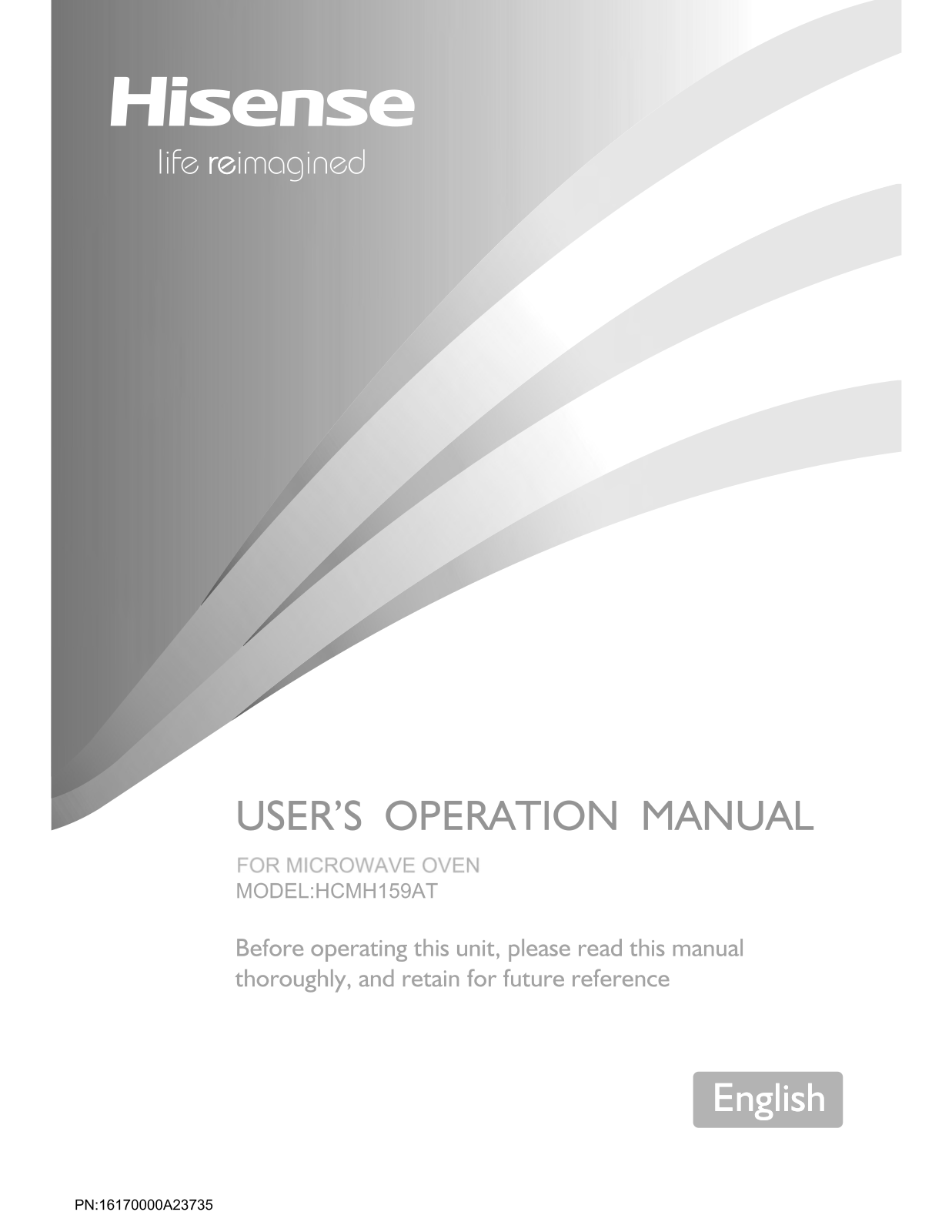 Hisense HCMH159AT User Manual