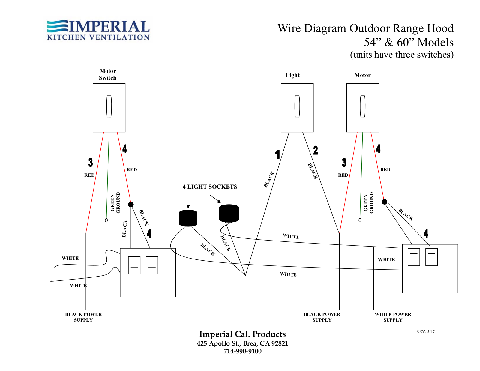 Imperial WH1960PSBTW32KSS Diagram