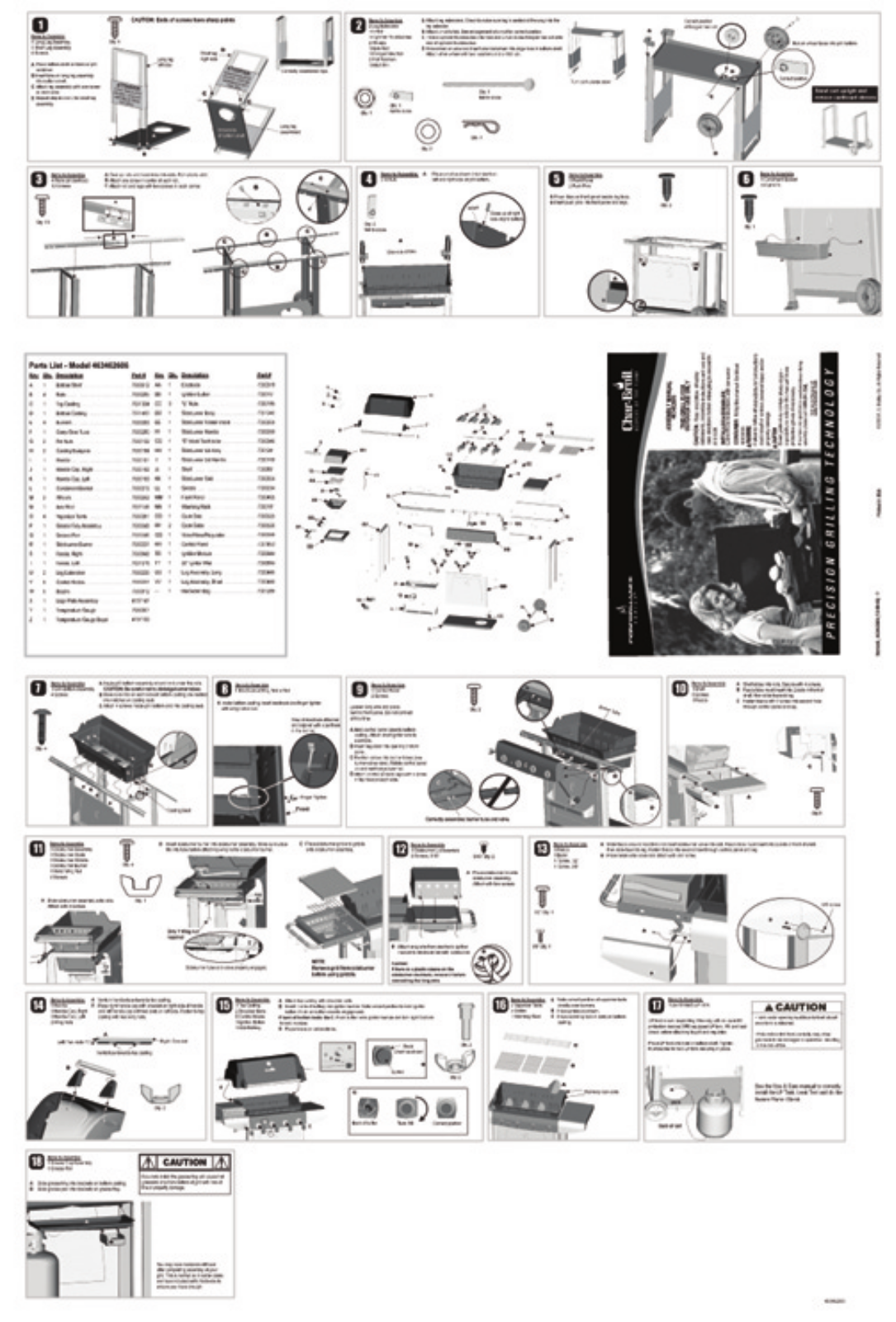 Charbroil 463462606 Owner's Manual