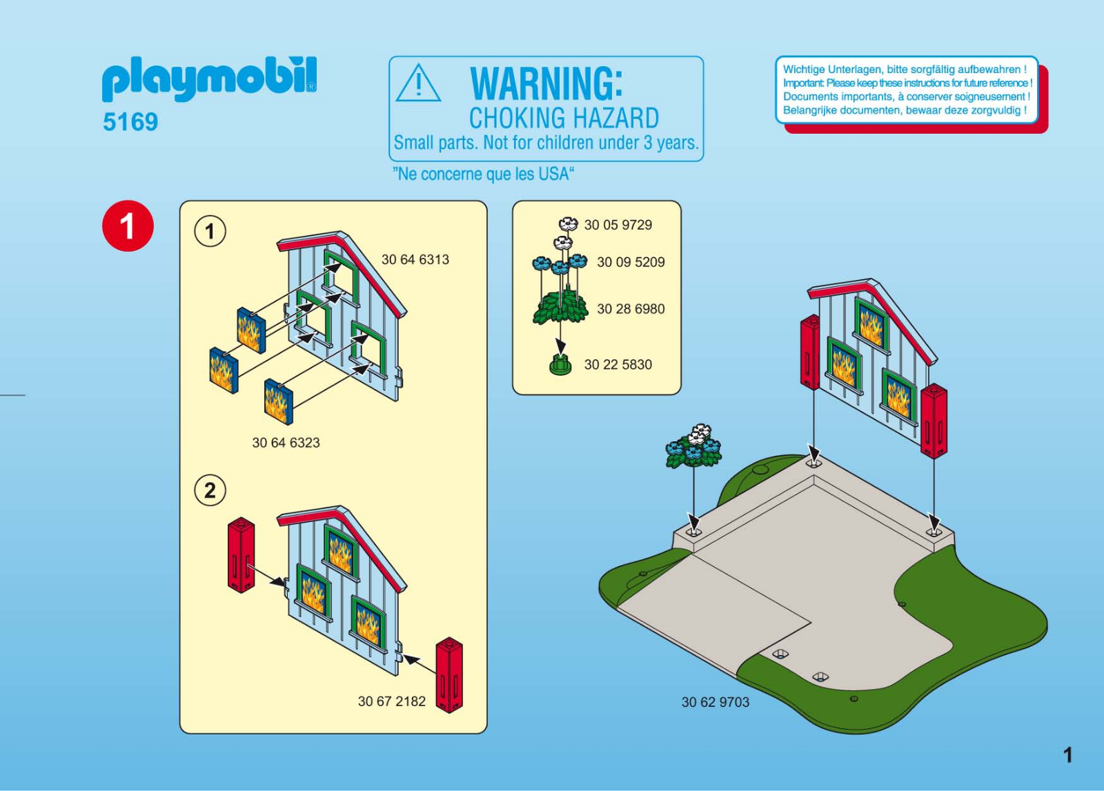 Playmobil 5169 Instructions