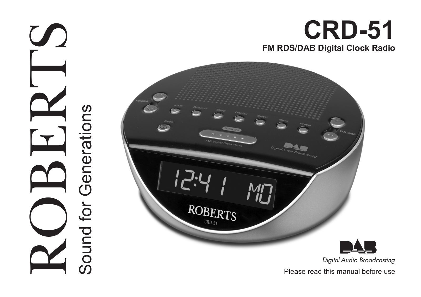 Roberts Radio CRD-51 User Manual