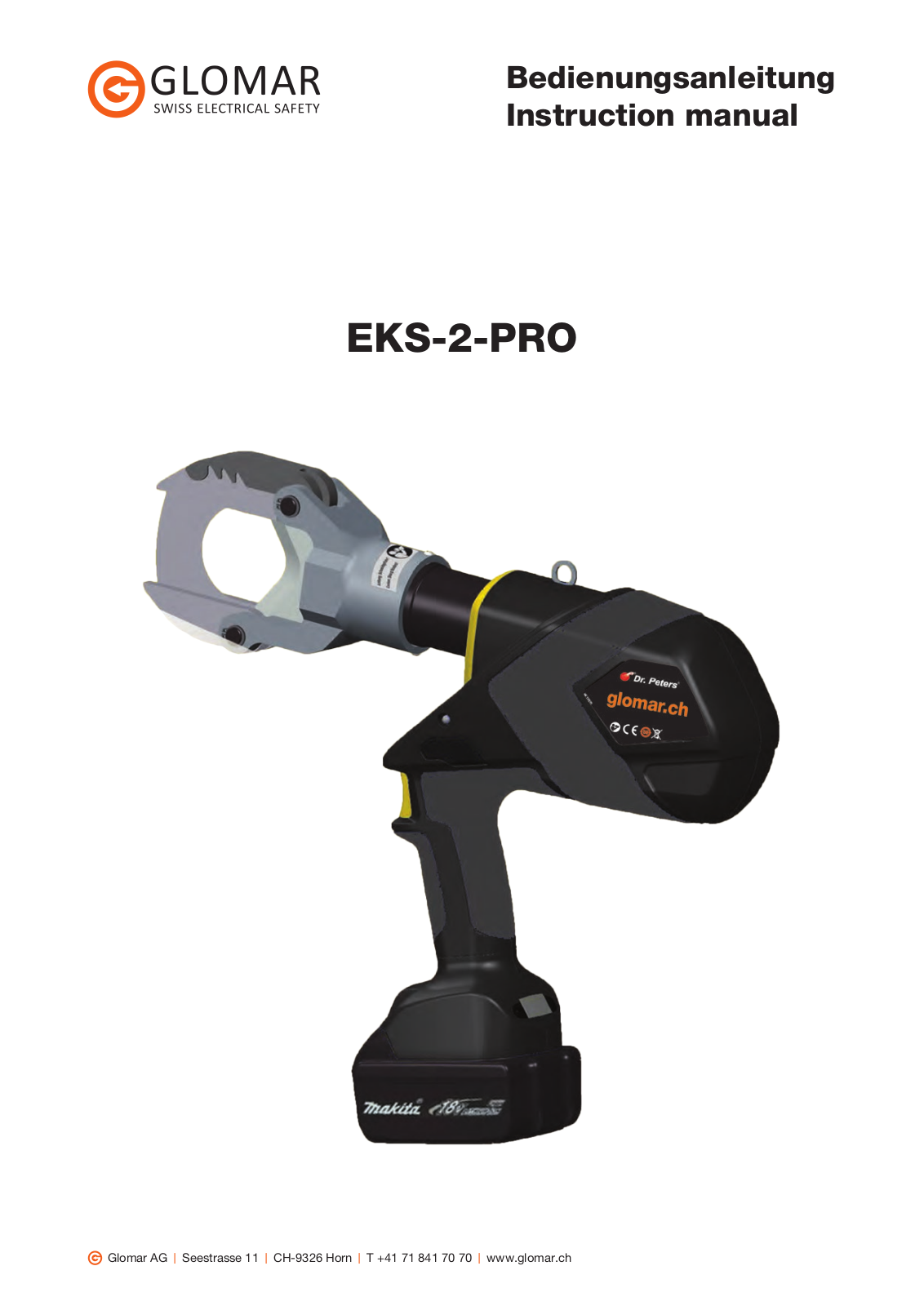 Glomar EKS-2-PRO Instruction Manual