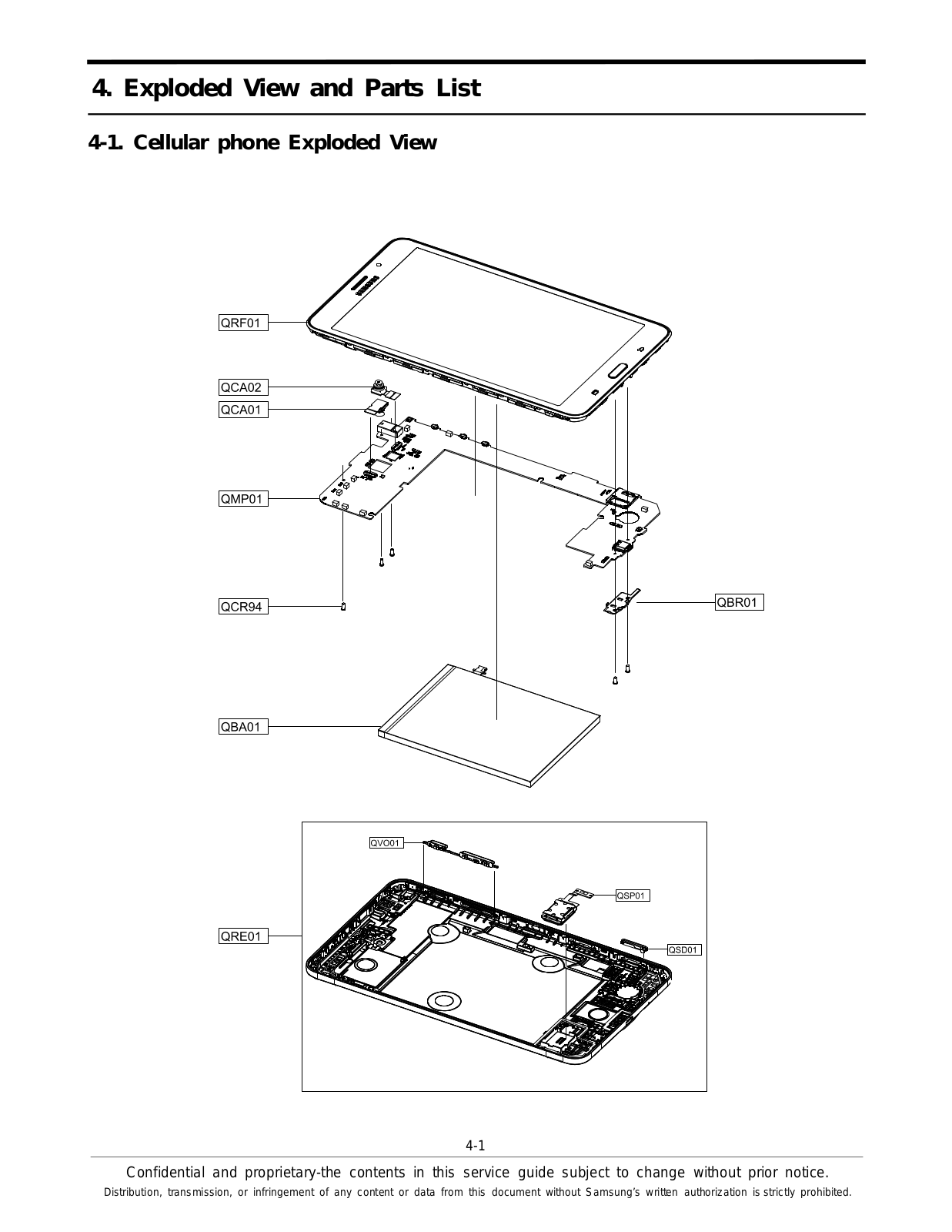 Samsung SM-T230, Galaxy Tab 4 Schematics EPLIS