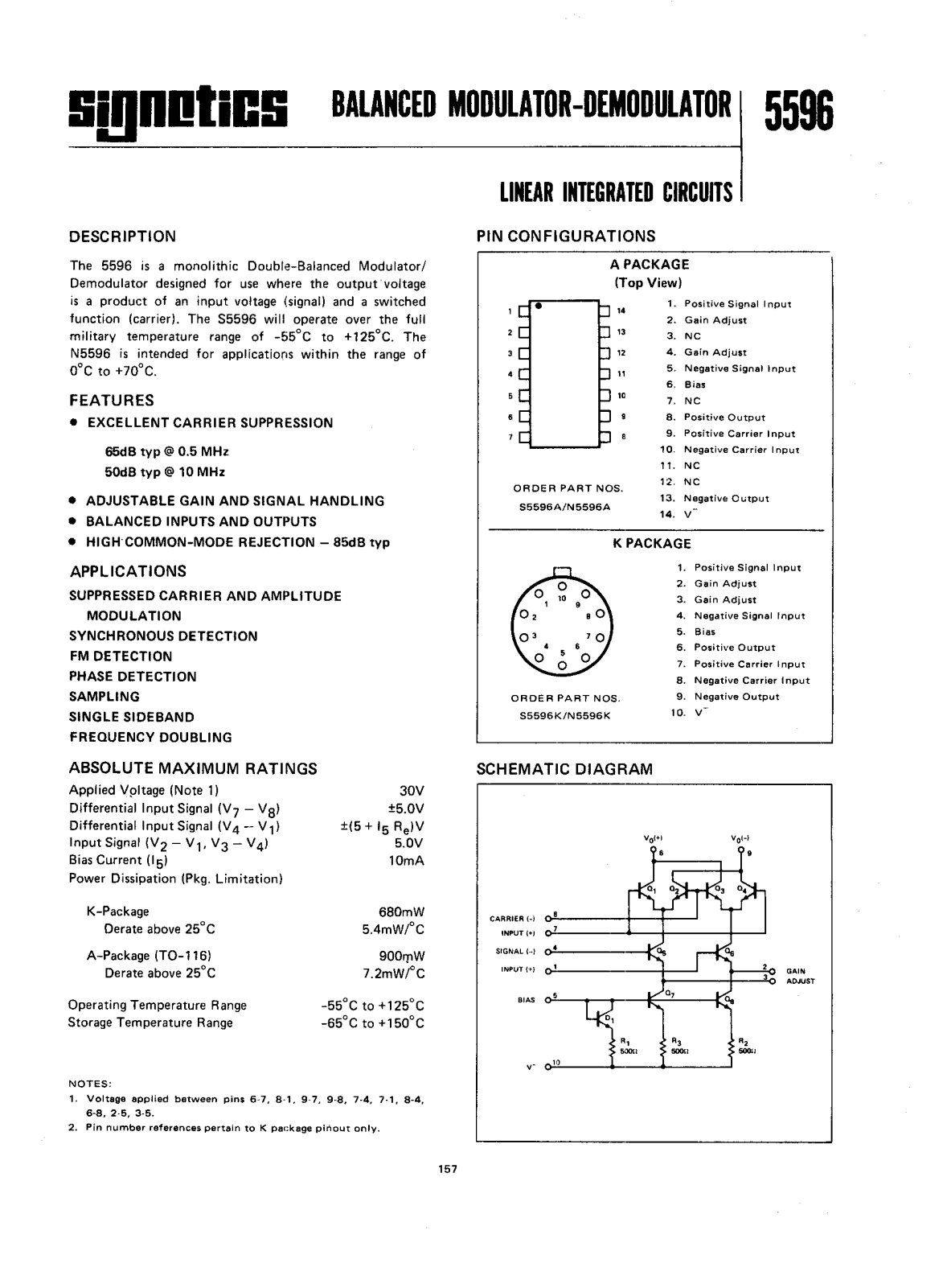Datasheets N5596 Datasheet - ManualMachine.com
