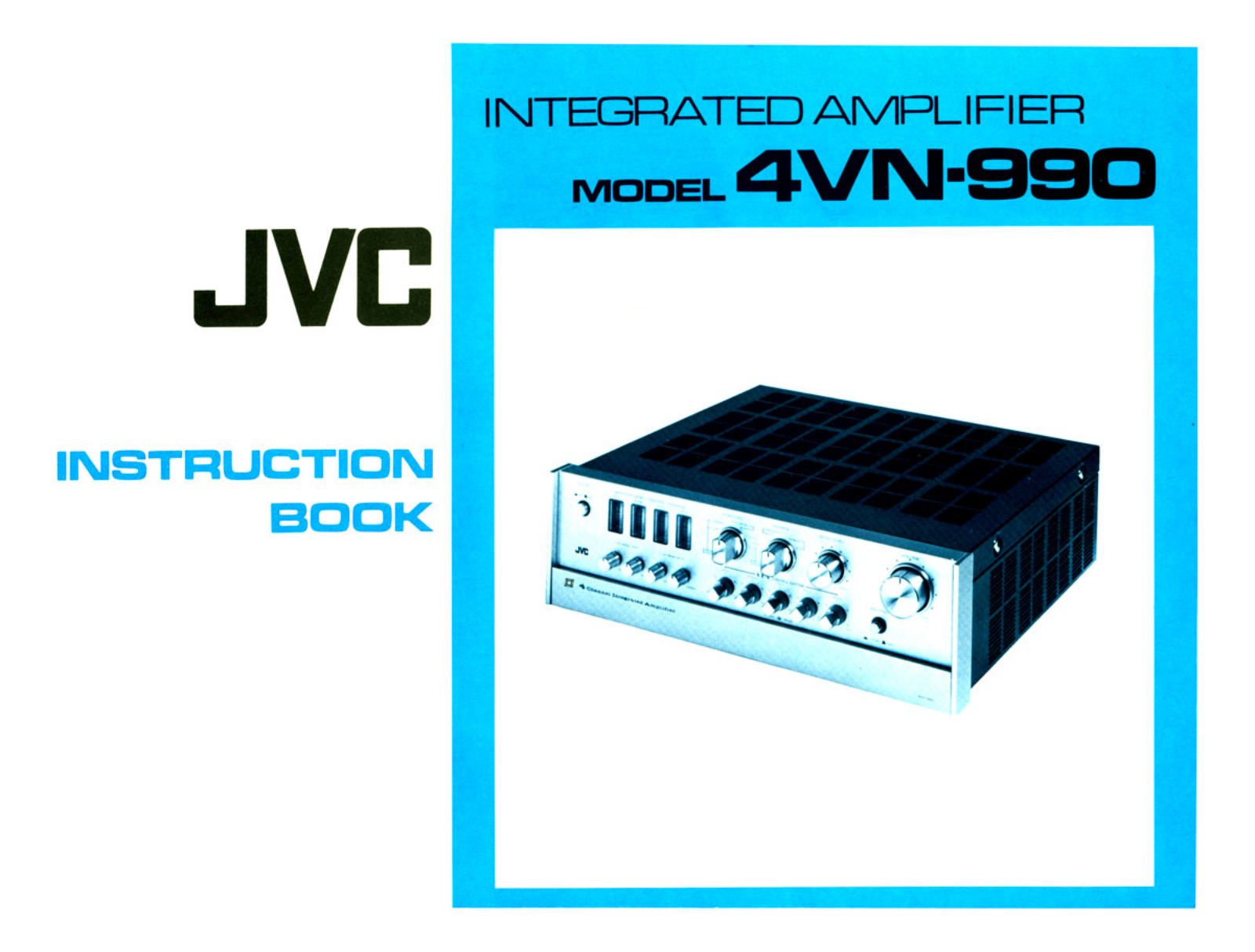 JVC 4-VN-990 Owners manual