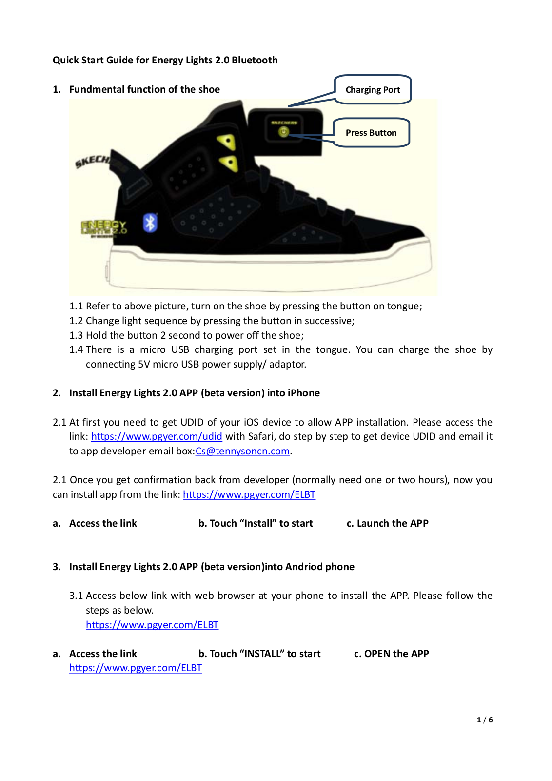 Skechers 90266 Users Manual