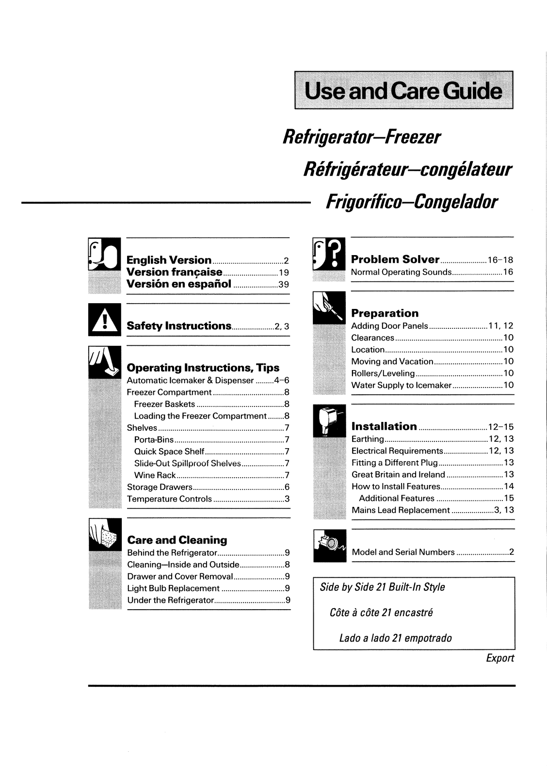 De dietrich UM3597U1, UM3597E1, UN2597E1, UM3587E5, UN2597U1 User Manual