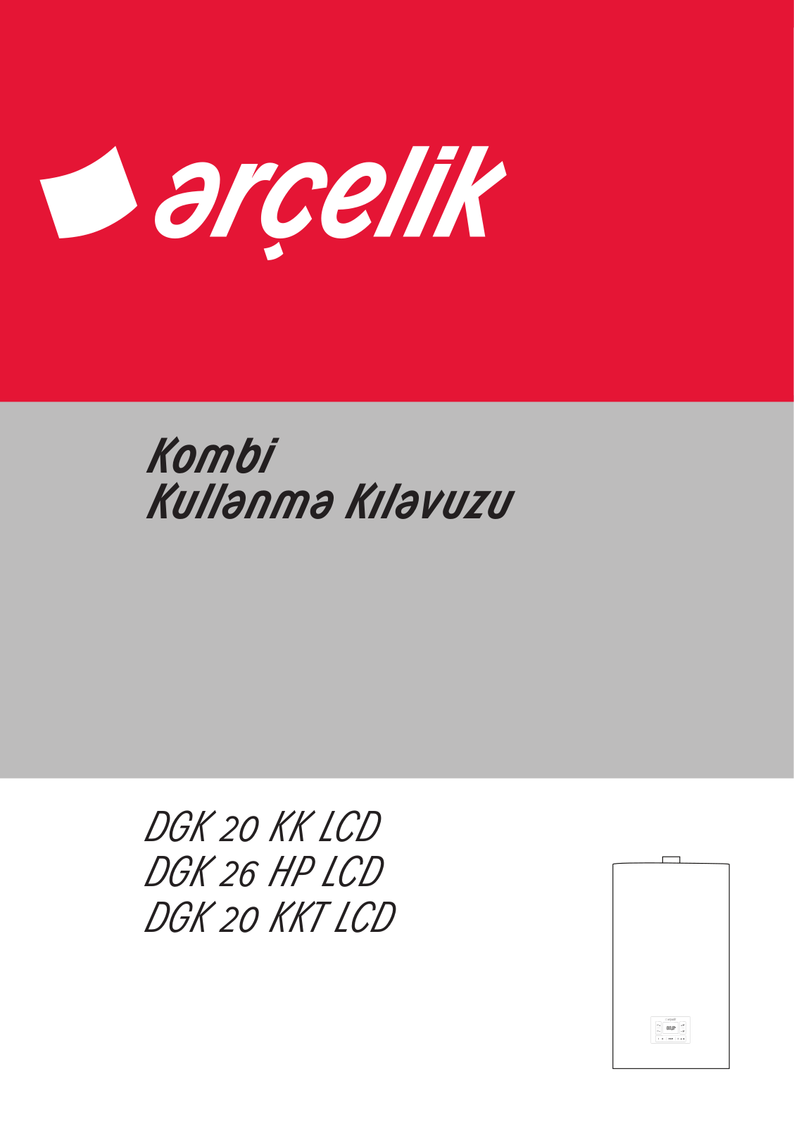 Arçelik DGK 20 HPT LC User manual