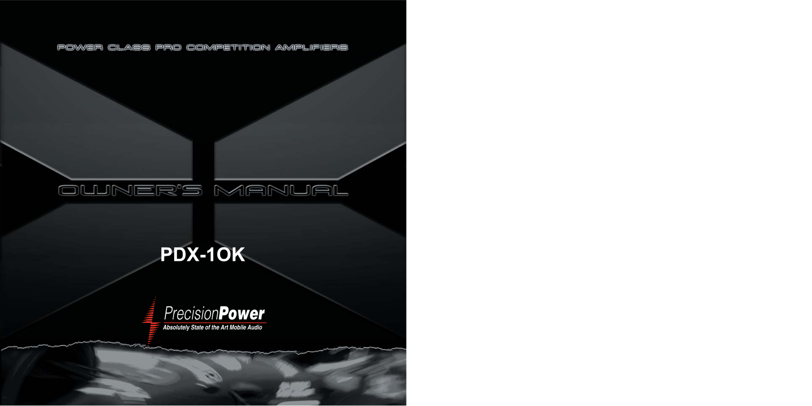 Precision power PDX-10K User Manual