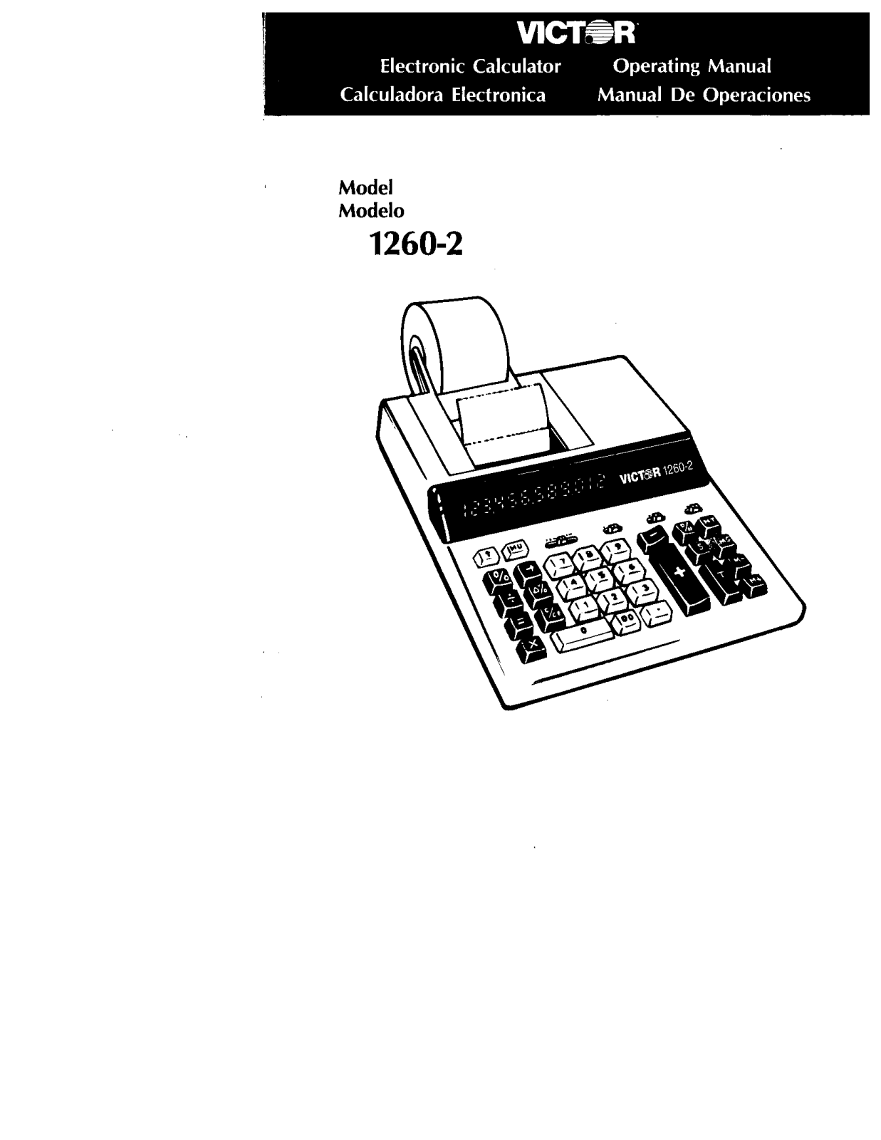 Victor Technology 1260-2 User Manual