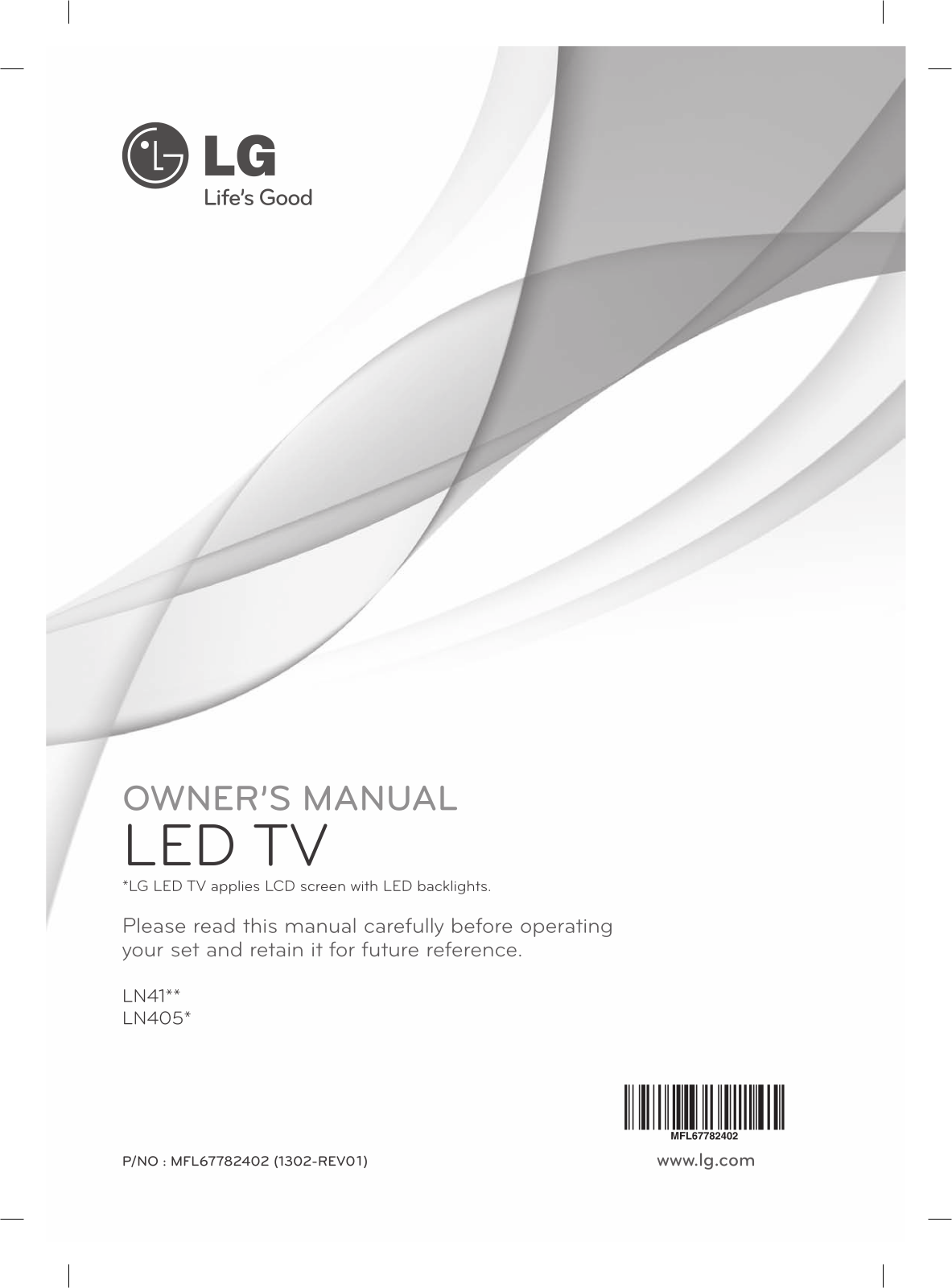 LG 24LN4140 Owner’s Manual