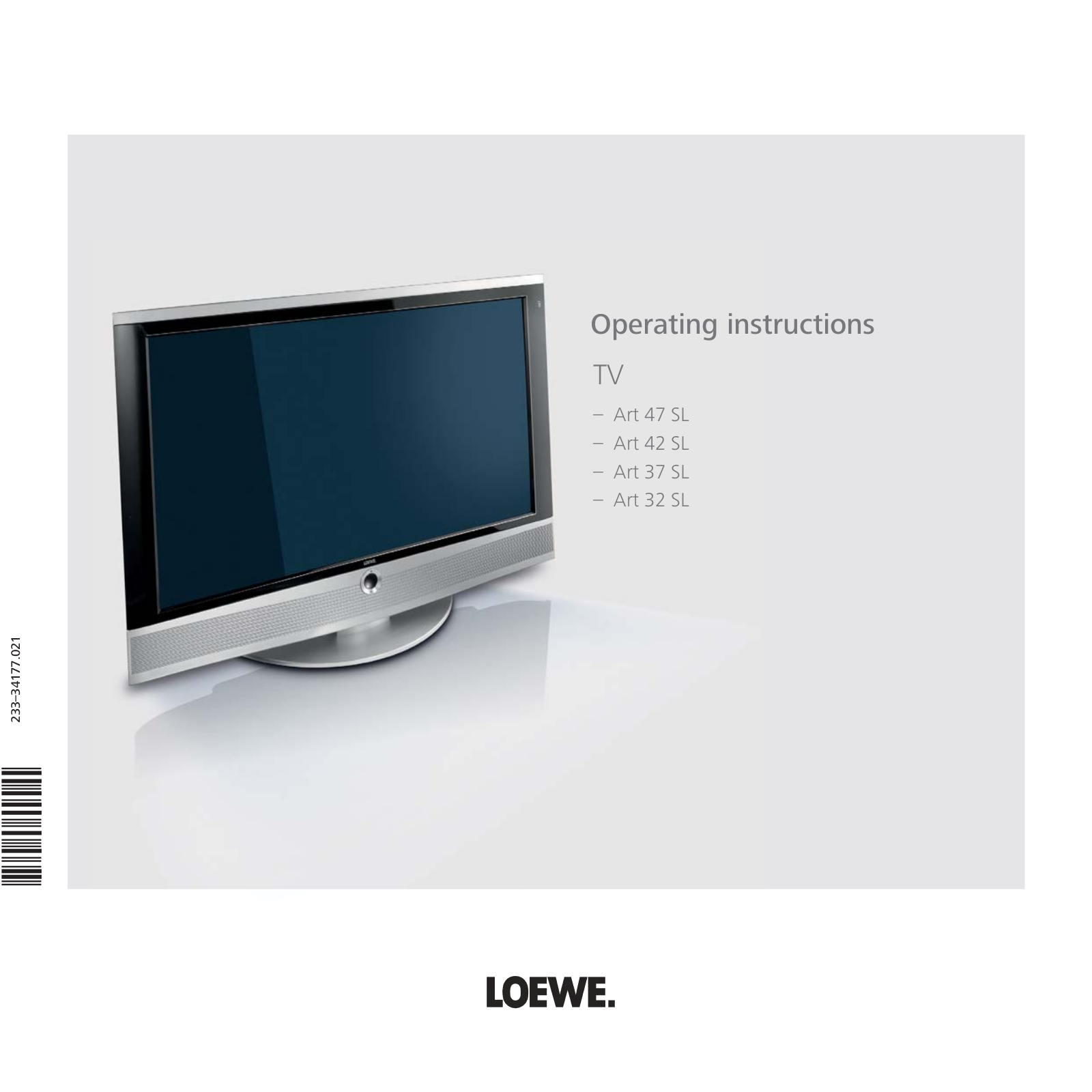 Loewe Art 37 SL User Manual