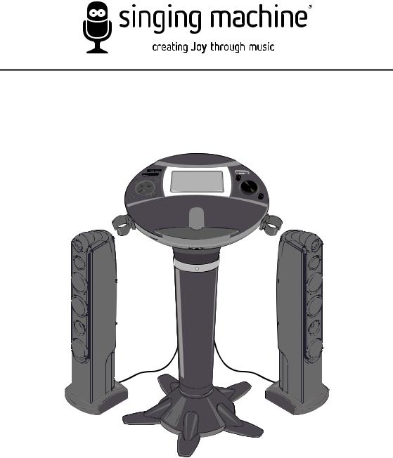 Singing Machine ISM1060BT User Manual