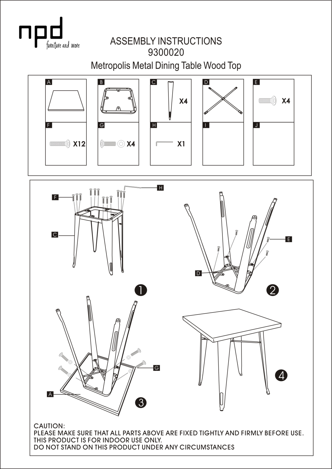 New Pacific Direct 9300020GM User Manual