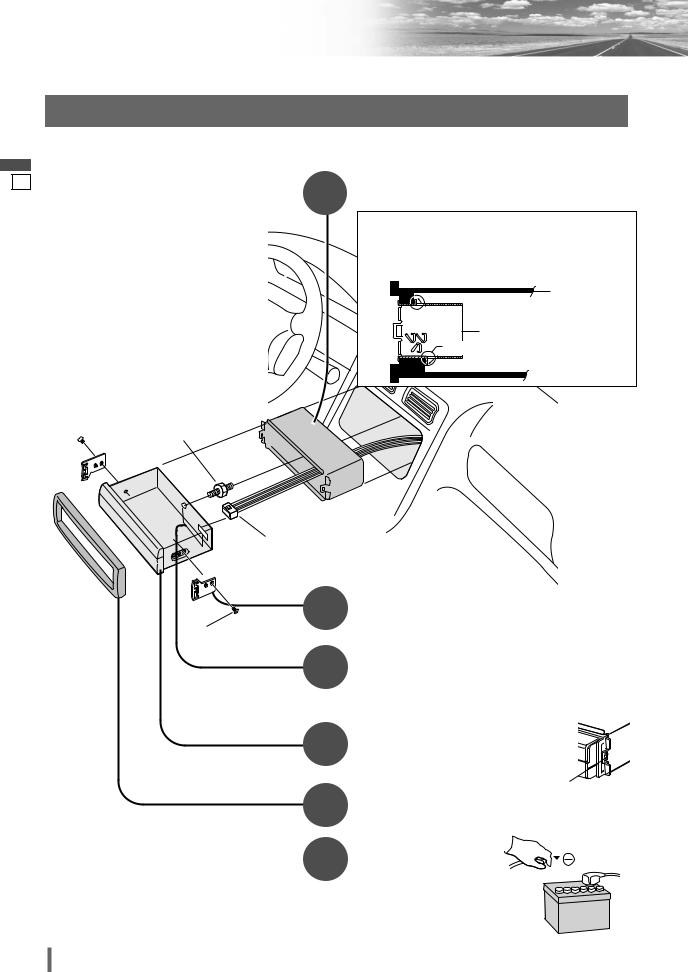 Panasonic CQ-VX100N Installation Instructions