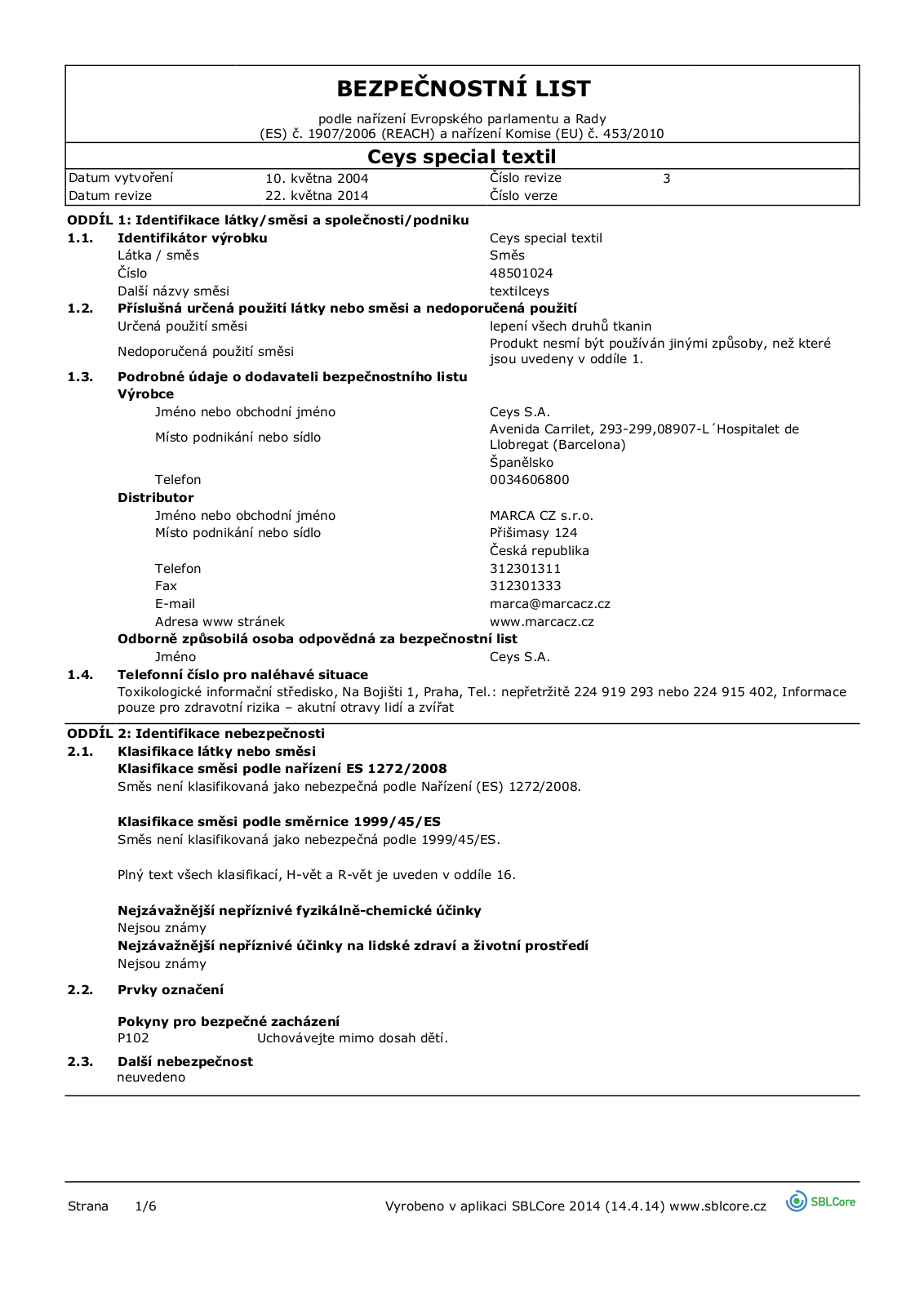 Ceys 48501024 User Manual