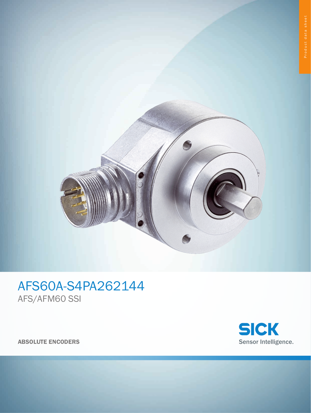 Sick AFS60A-S4PA262144 Data Sheet