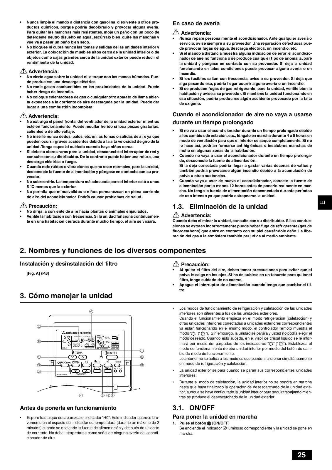 Mitsubishi electric PEFYP140VMHEF User Manual