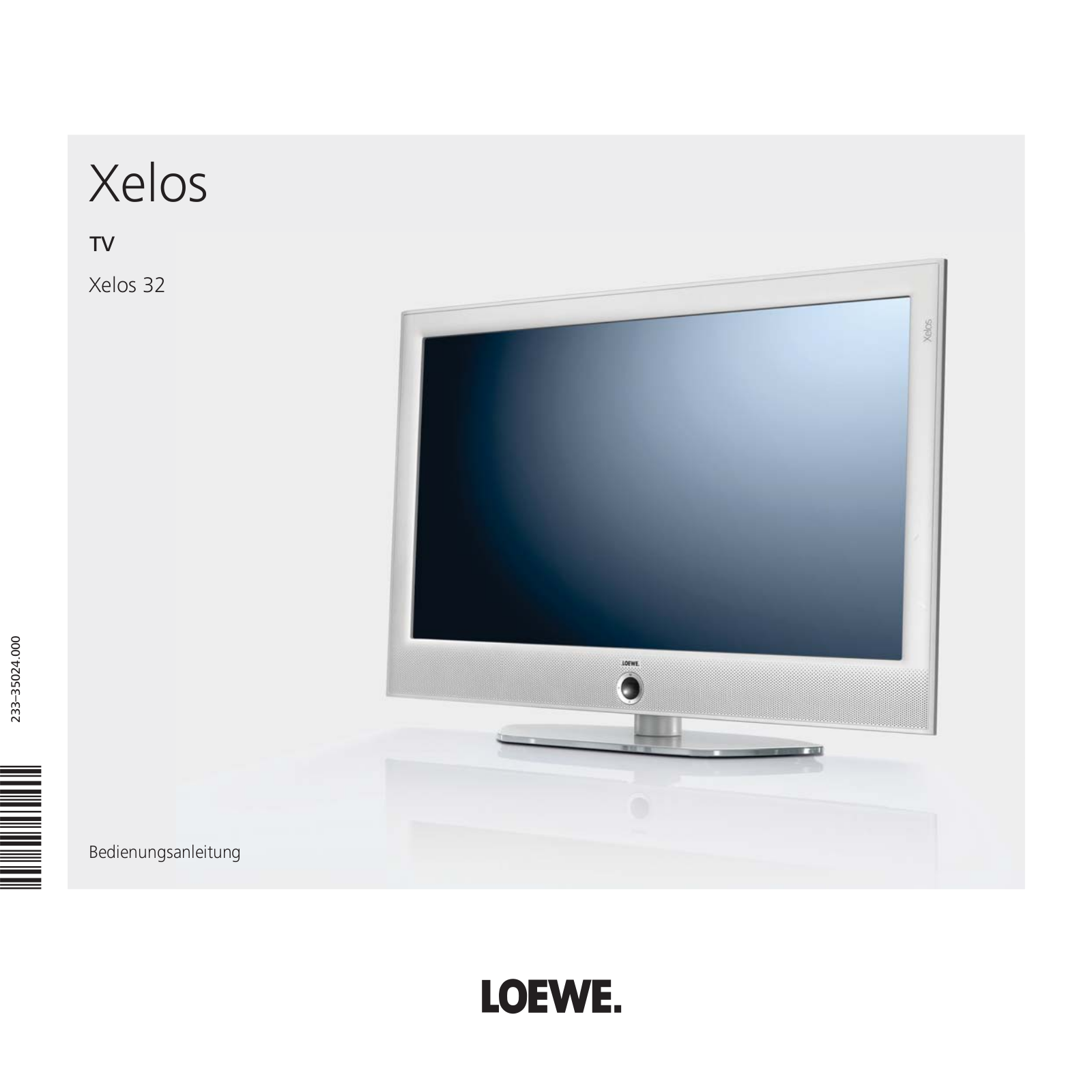 Loewe Xelos 32 User Manual