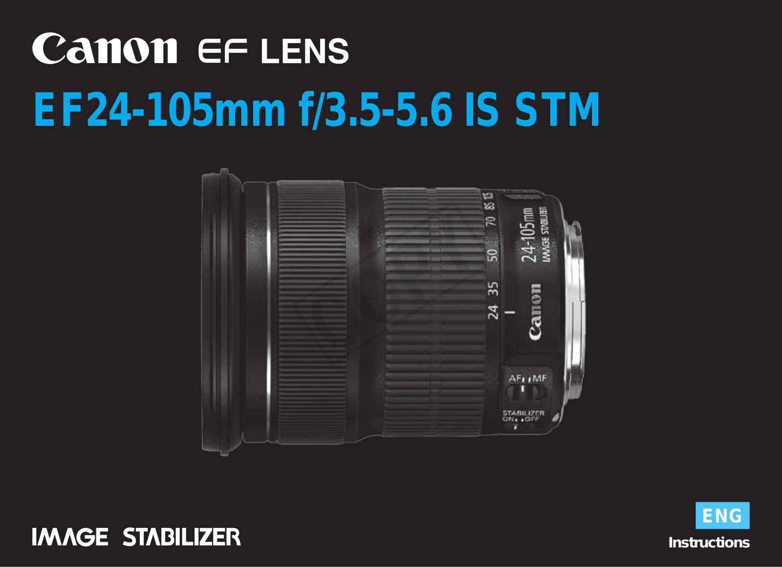 Canon ef 24-105mm f/3.5-5.6 is stm Users Manual