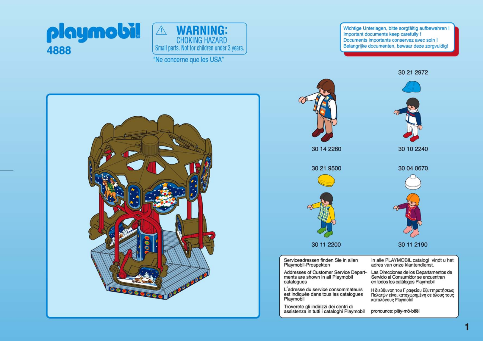 Playmobil 4888 Instructions