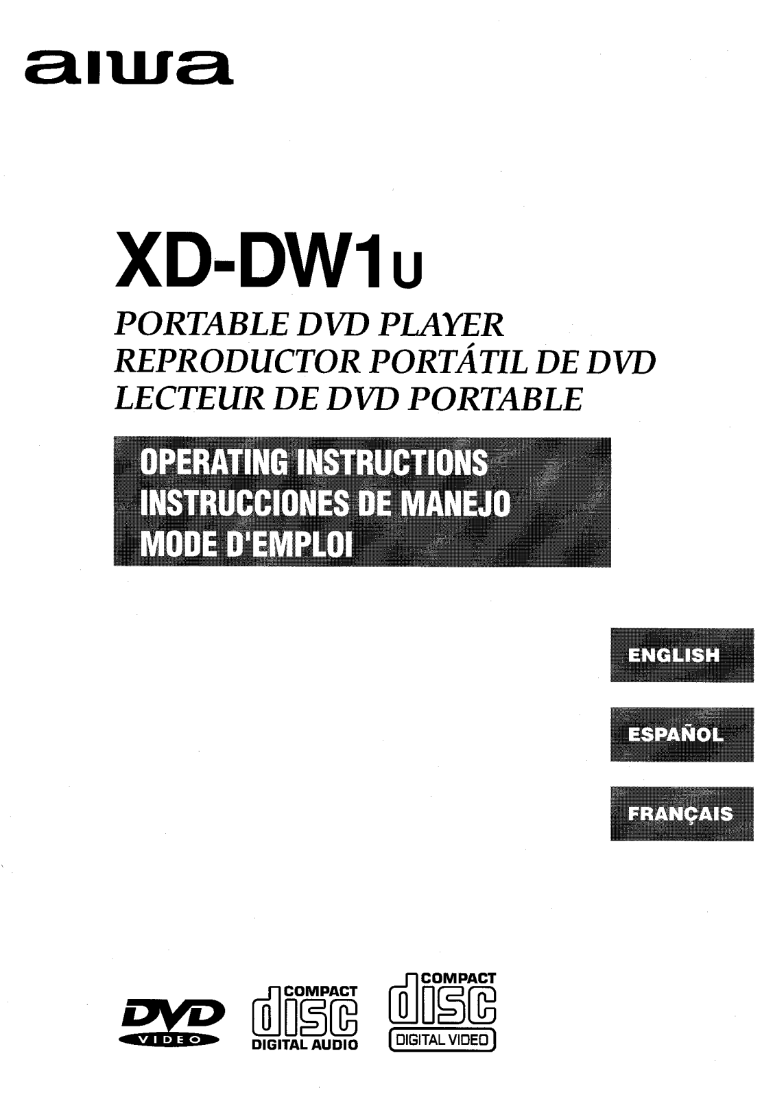 Aiwa XD-DW1 Document