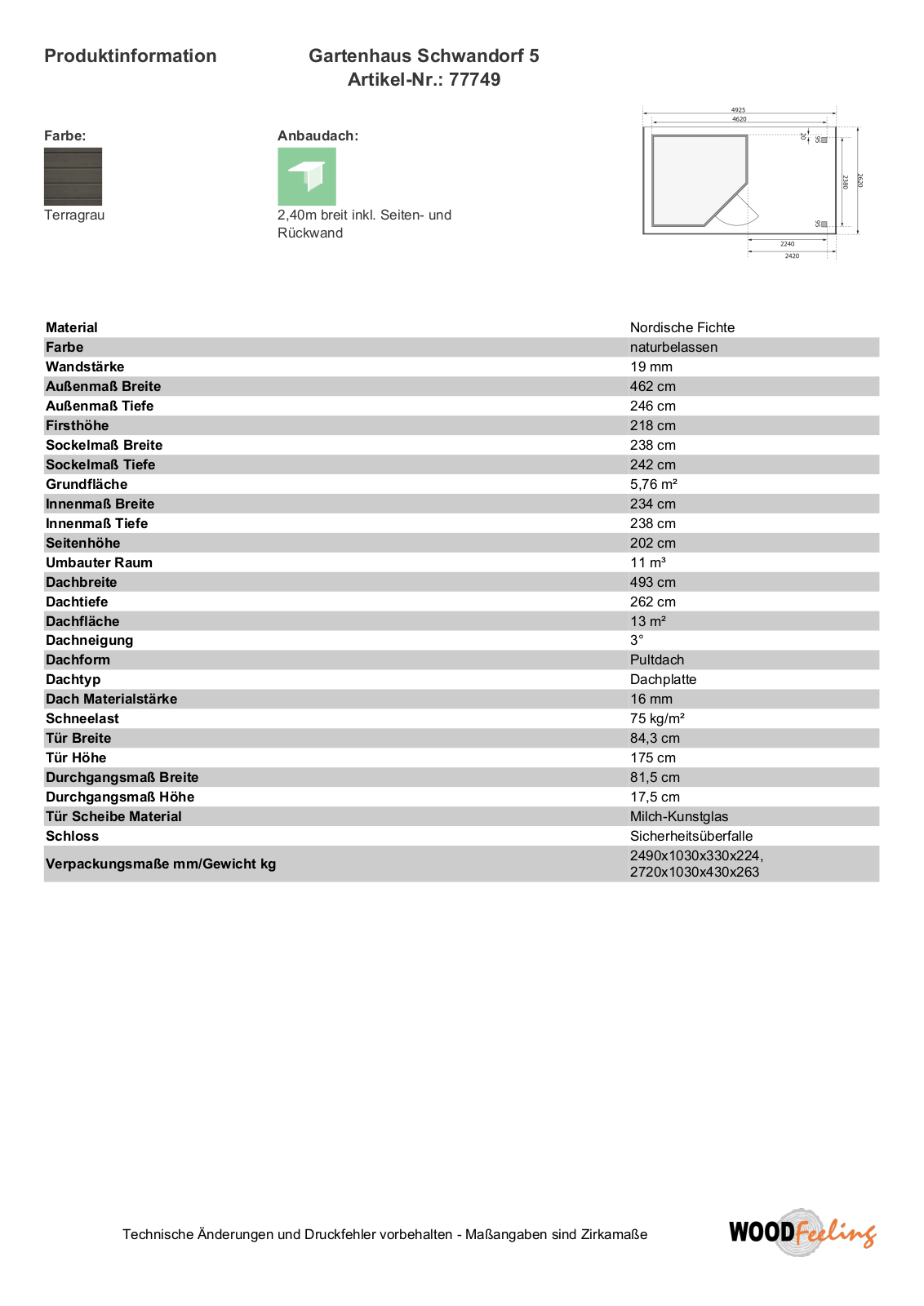 Karibu 77749 User Manual