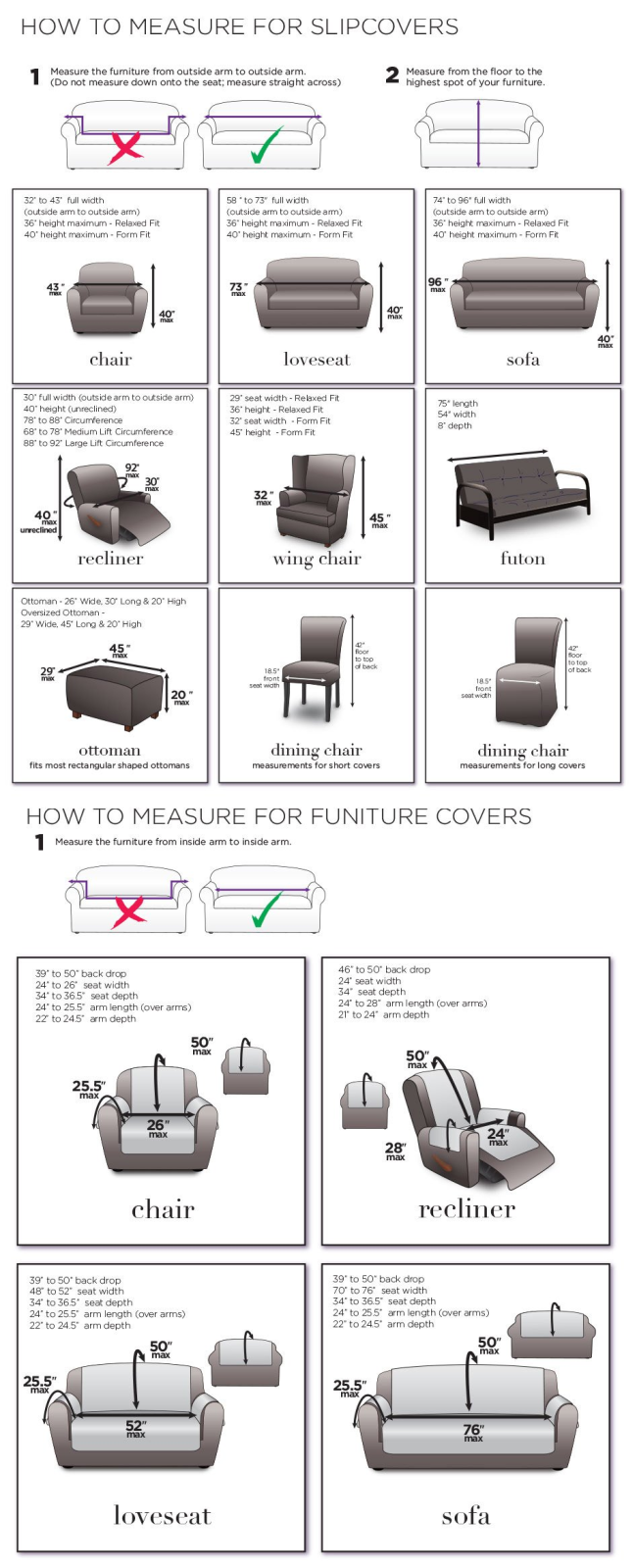 Sure Fit SUR2839 Specifications - ManualMachine.com