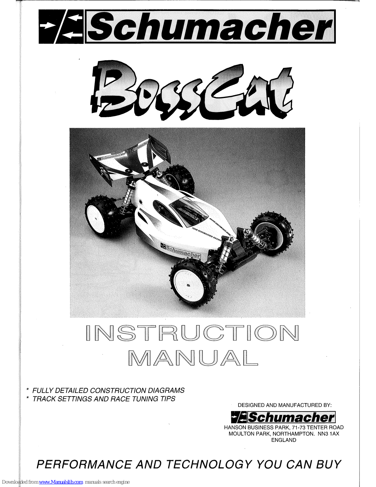 Schumacher BossCat Instruction Manual