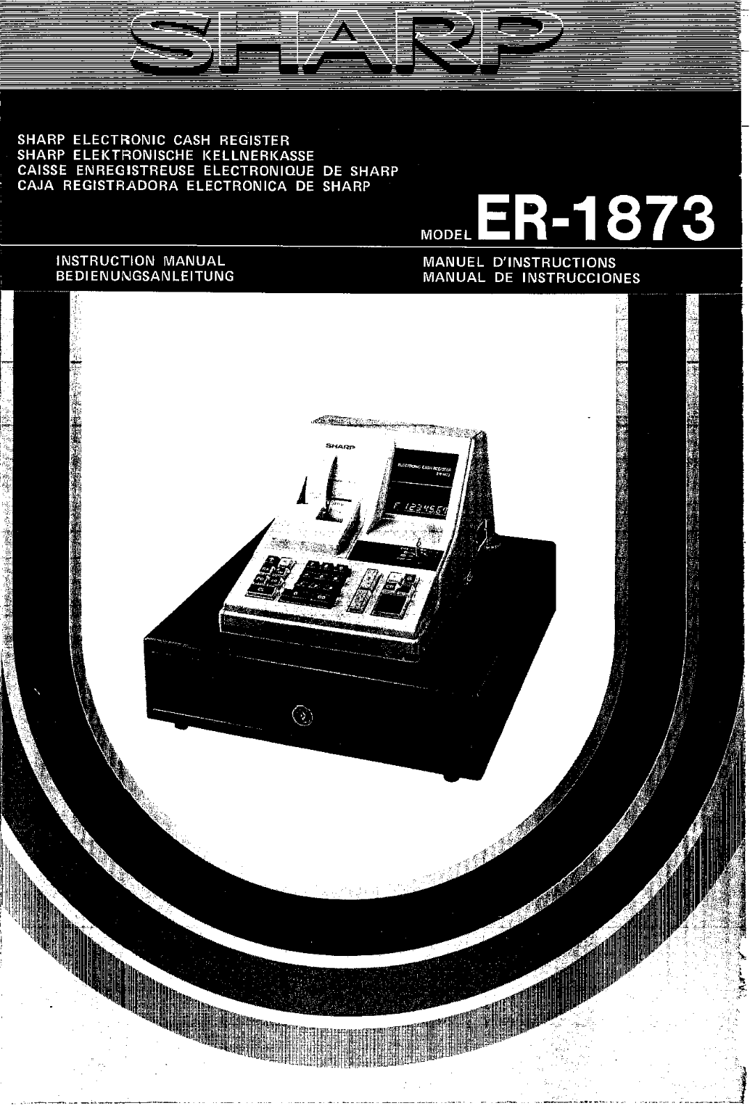 Sharp ER-1873 User Manual