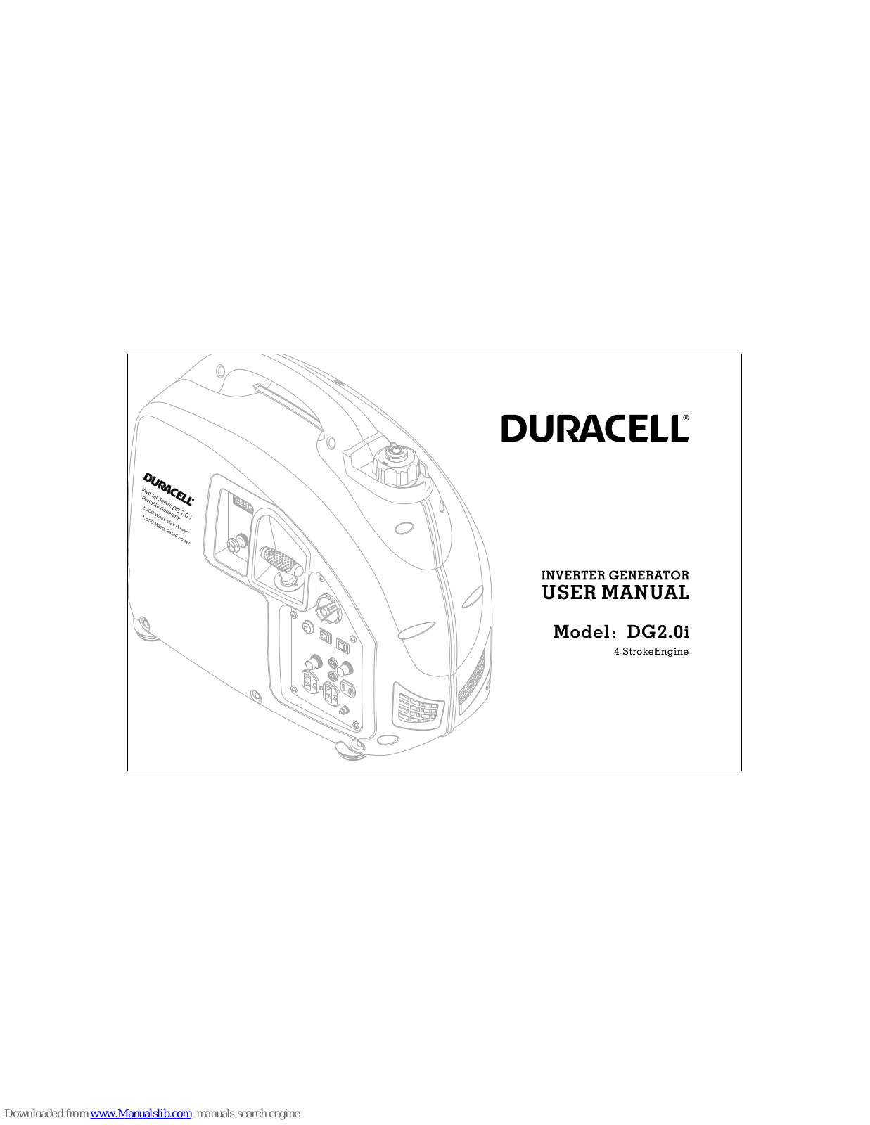 Duracell DG2.0i User Manual