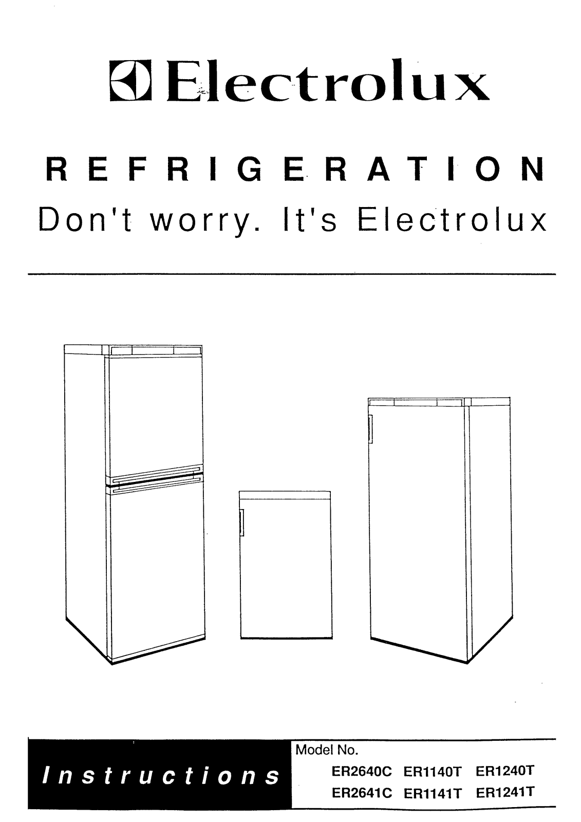 AEG-Electrolux ER2640C User Manual