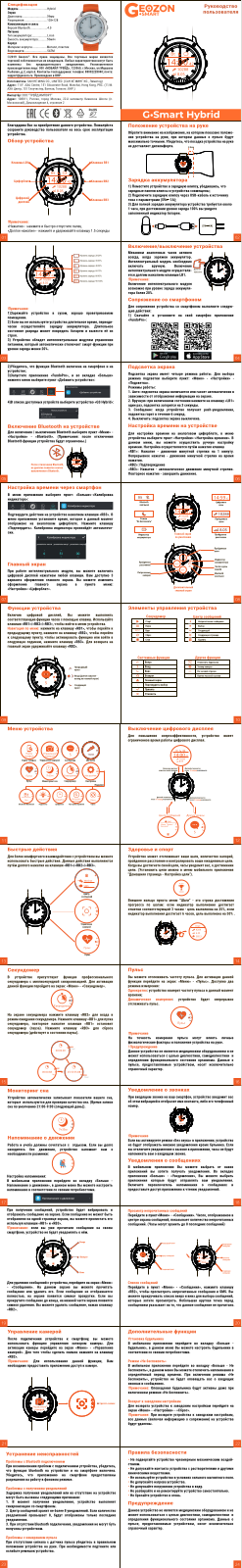 Geozon Hybrid User Manual