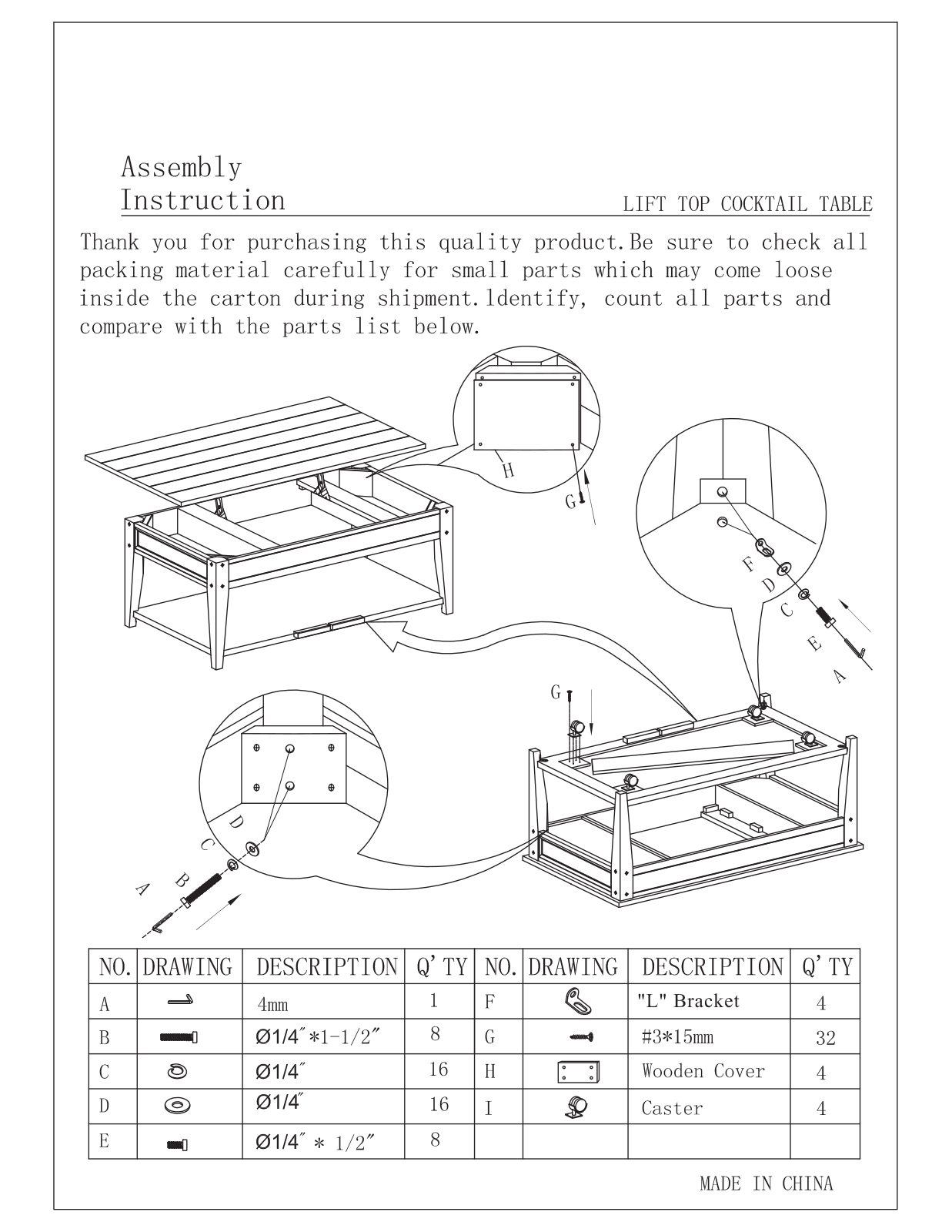 Foundstone W007992172 Assembly Instruction - ManualMachine.com