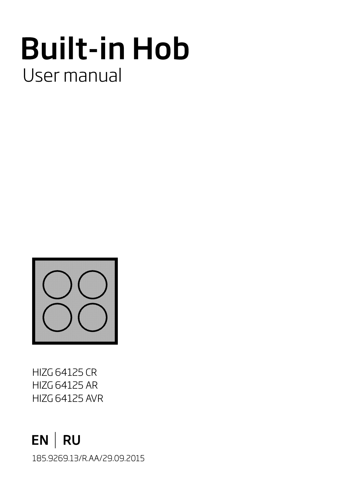 Beko HIZG 64125 CR User Manual