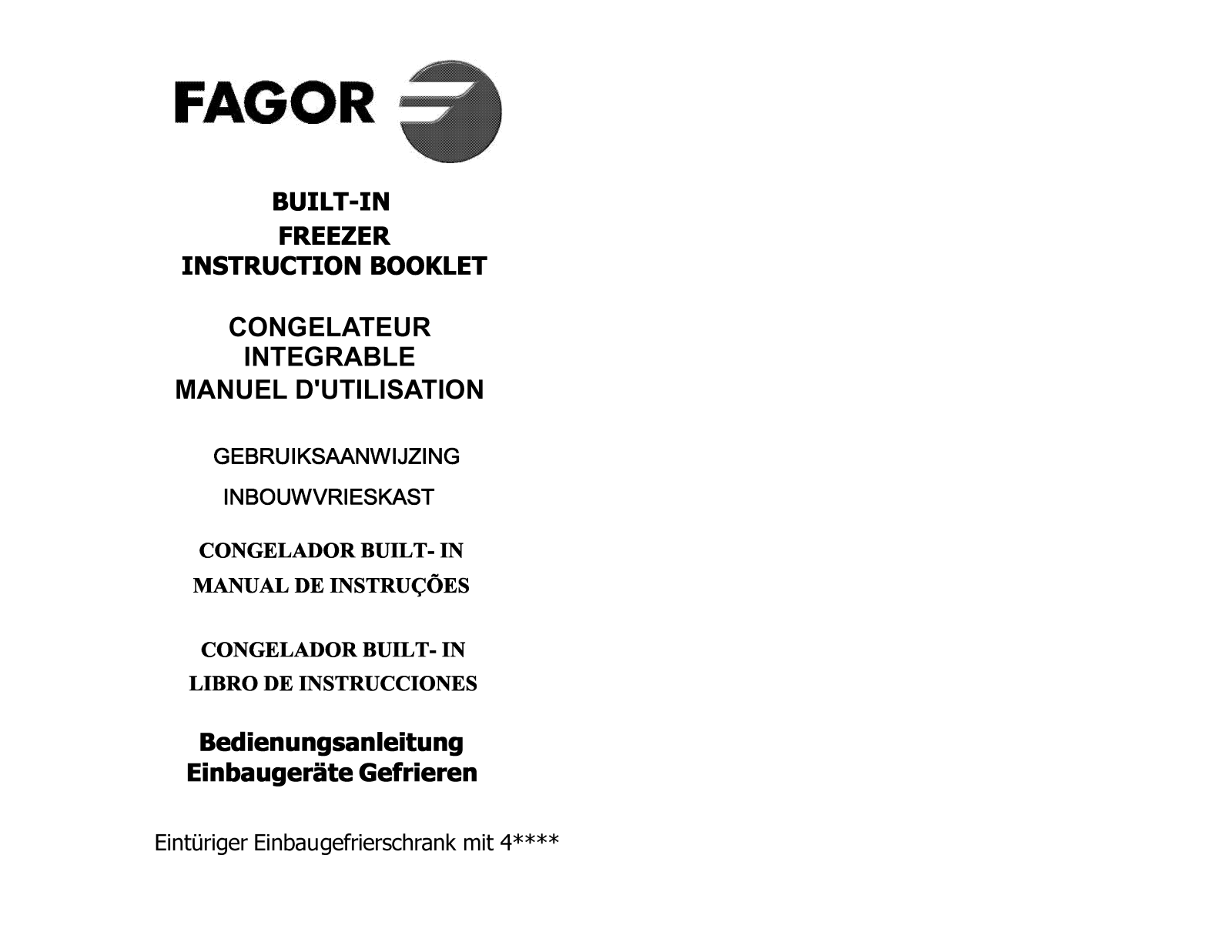 FAGOR CIV-88 User Manual