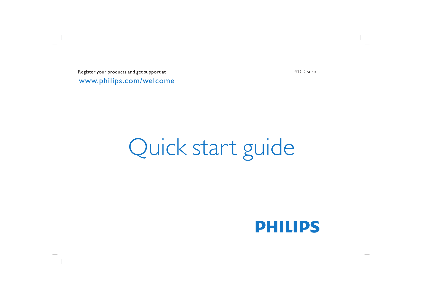 Philips 40PFA4150S/98, 40PFA4160S/98 Quick Start Guide - ManualMachine.com