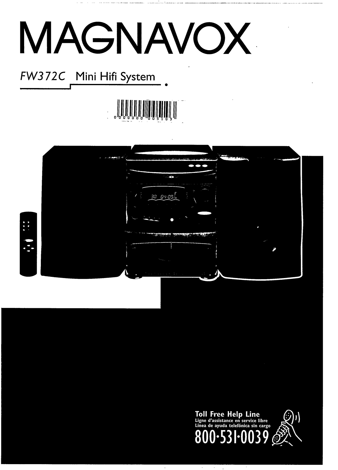 Philips FW372C/72, FW372C/62, FW372C/25P, FW372C/25, FW372C/22P User Manual