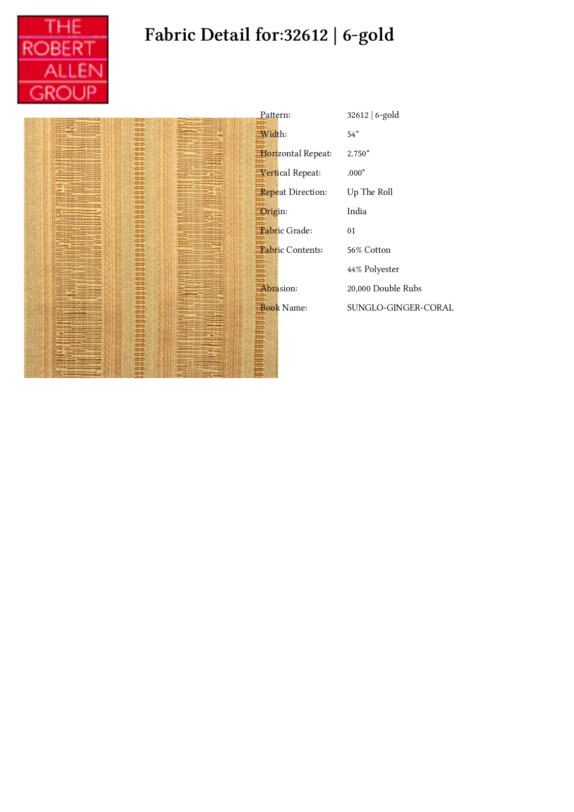 Duralee CRAL5403 Specifications - ManualMachine.com