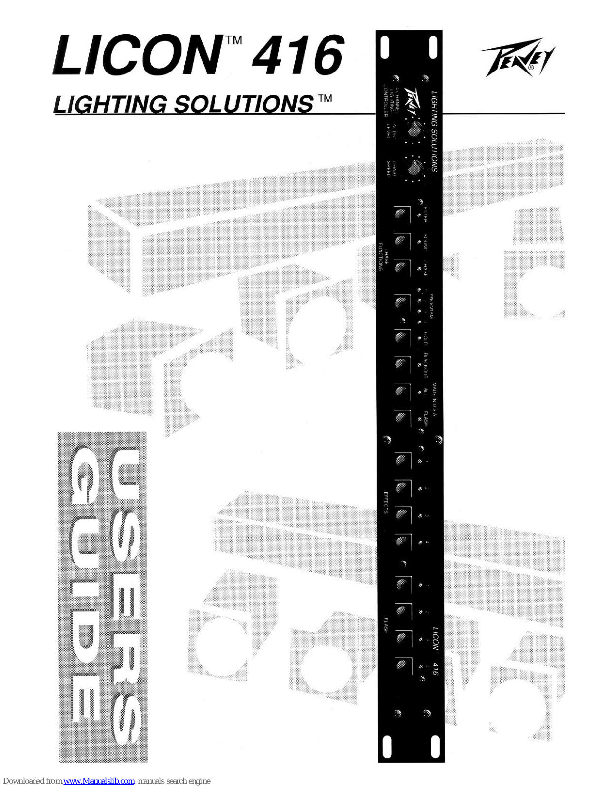 Peavey Lighting Solutions LICON 416 User Manual