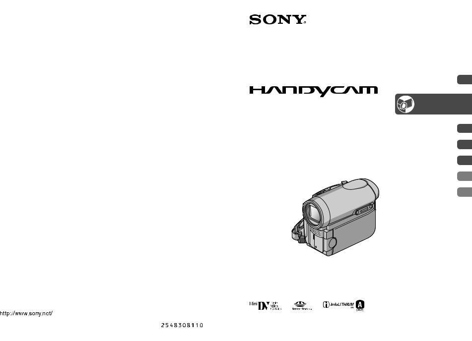 Sony DCR-HC90E User Manual